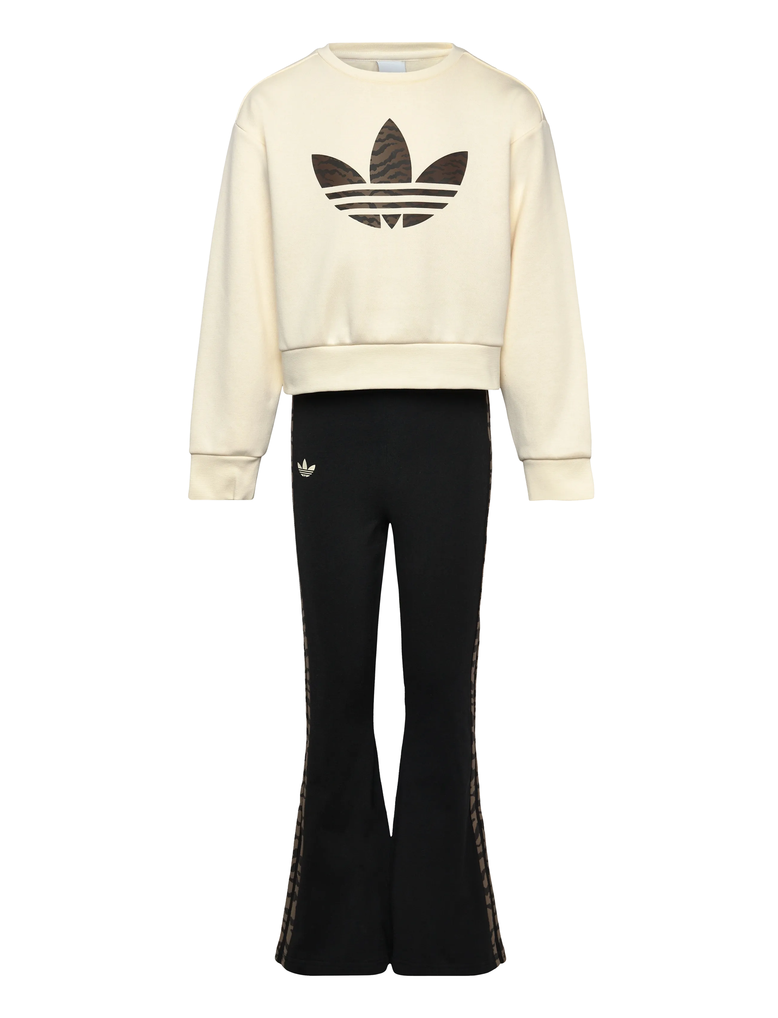 adidas Originals BOXY CREW SET - 4 for 3 - CREWHT/NBROWN / black