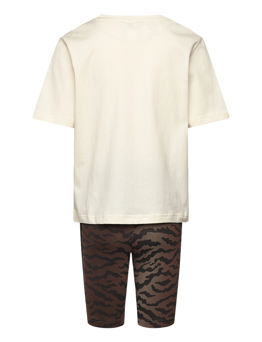 adidas Originals - CYC TEE SET AOP - matchende sæt - crewht/nbrown - 2