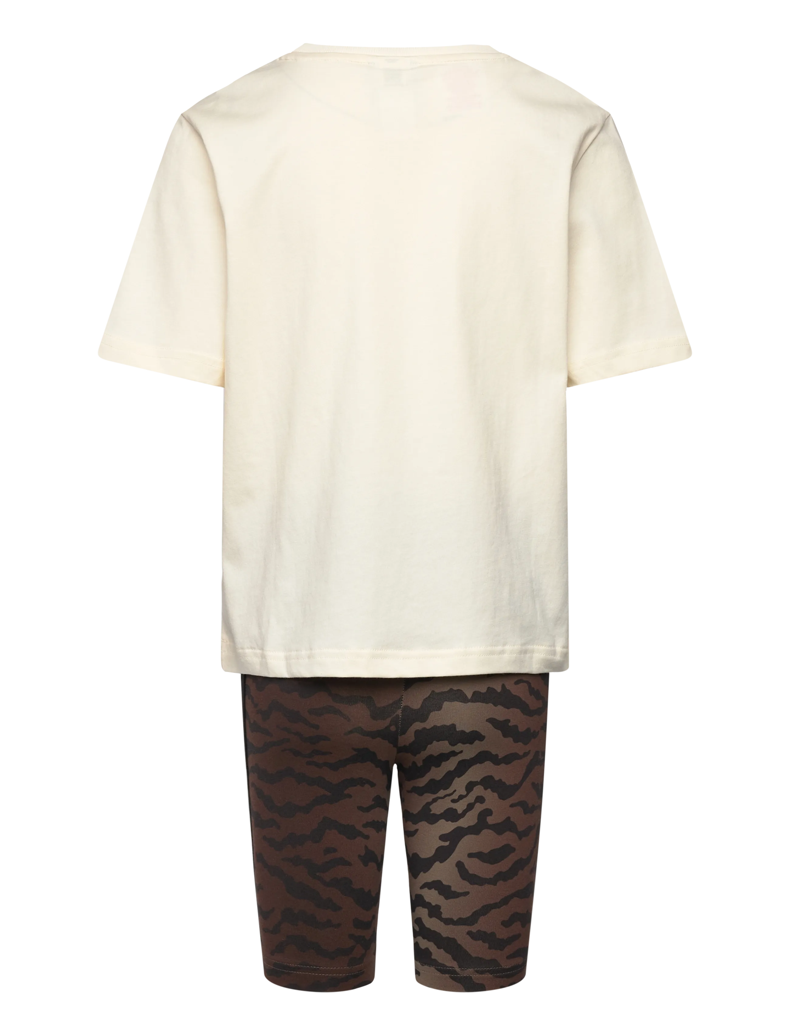 adidas Originals - CYC TEE SET AOP - matchende sæt - crewht/nbrown - 2