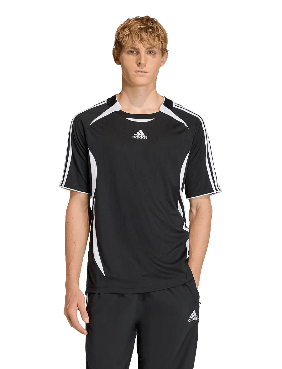 adidas Originals - TEAMGEIST TEE - oberteile & t-shirts - black - 3