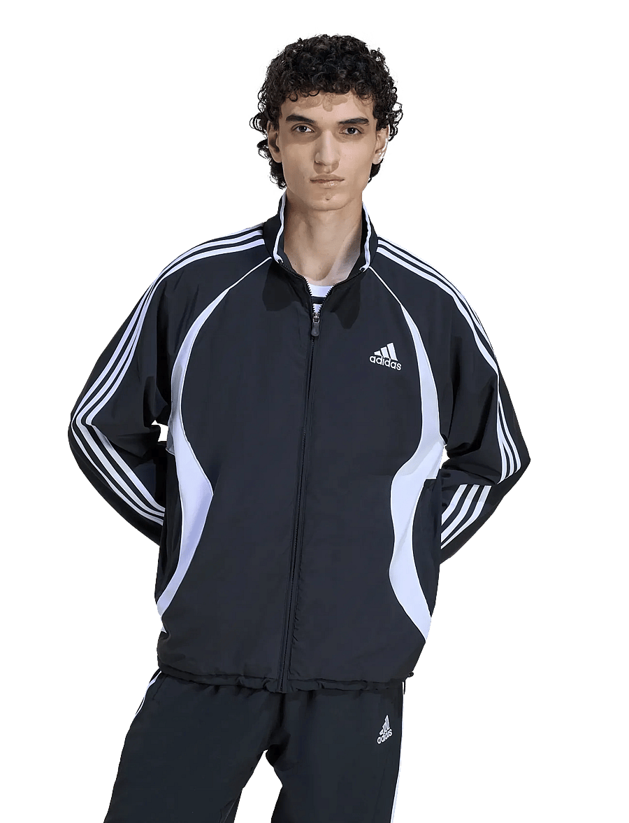 adidas Originals - TEAMGEIST TT - sportinės striukės - black - 0