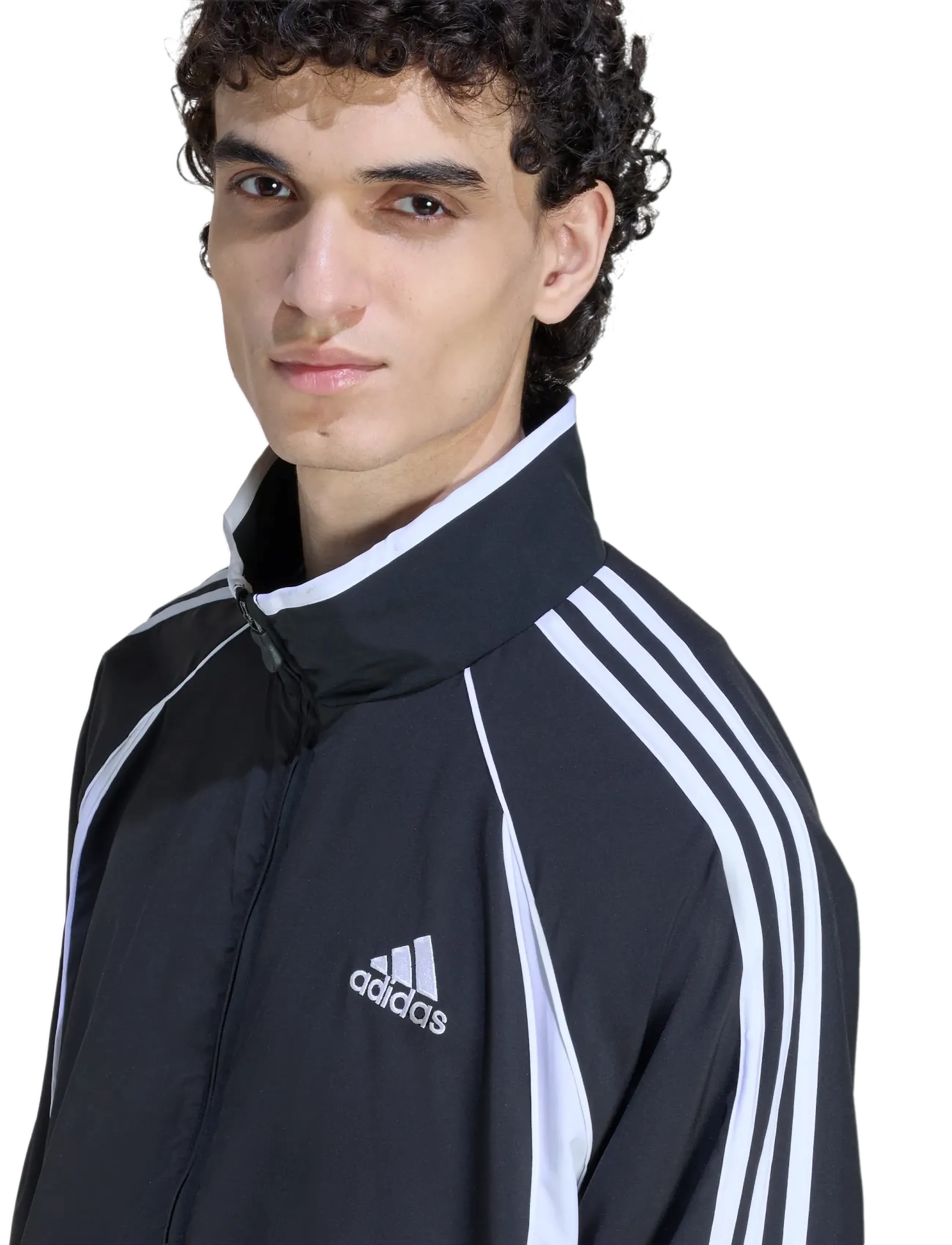 adidas Originals - TEAMGEIST TT - sportinės striukės - black - 4