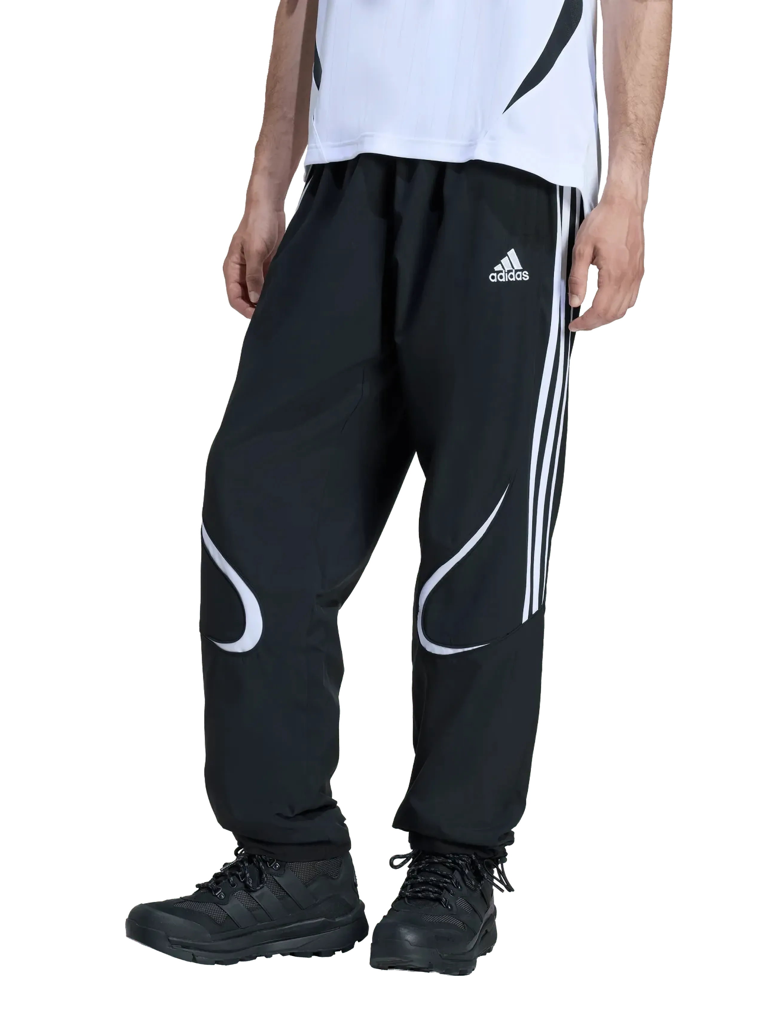 adidas Originals - TEAMGEIST TP - pantalon de sport - black/black/white - 2