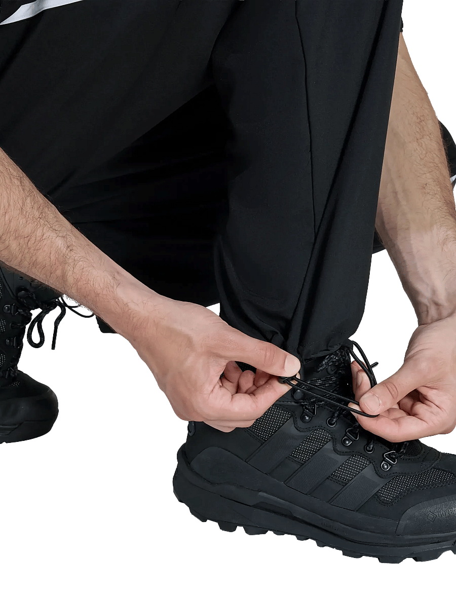 adidas Originals - TEAMGEIST TP - pantalon de sport - black/black/white - 4