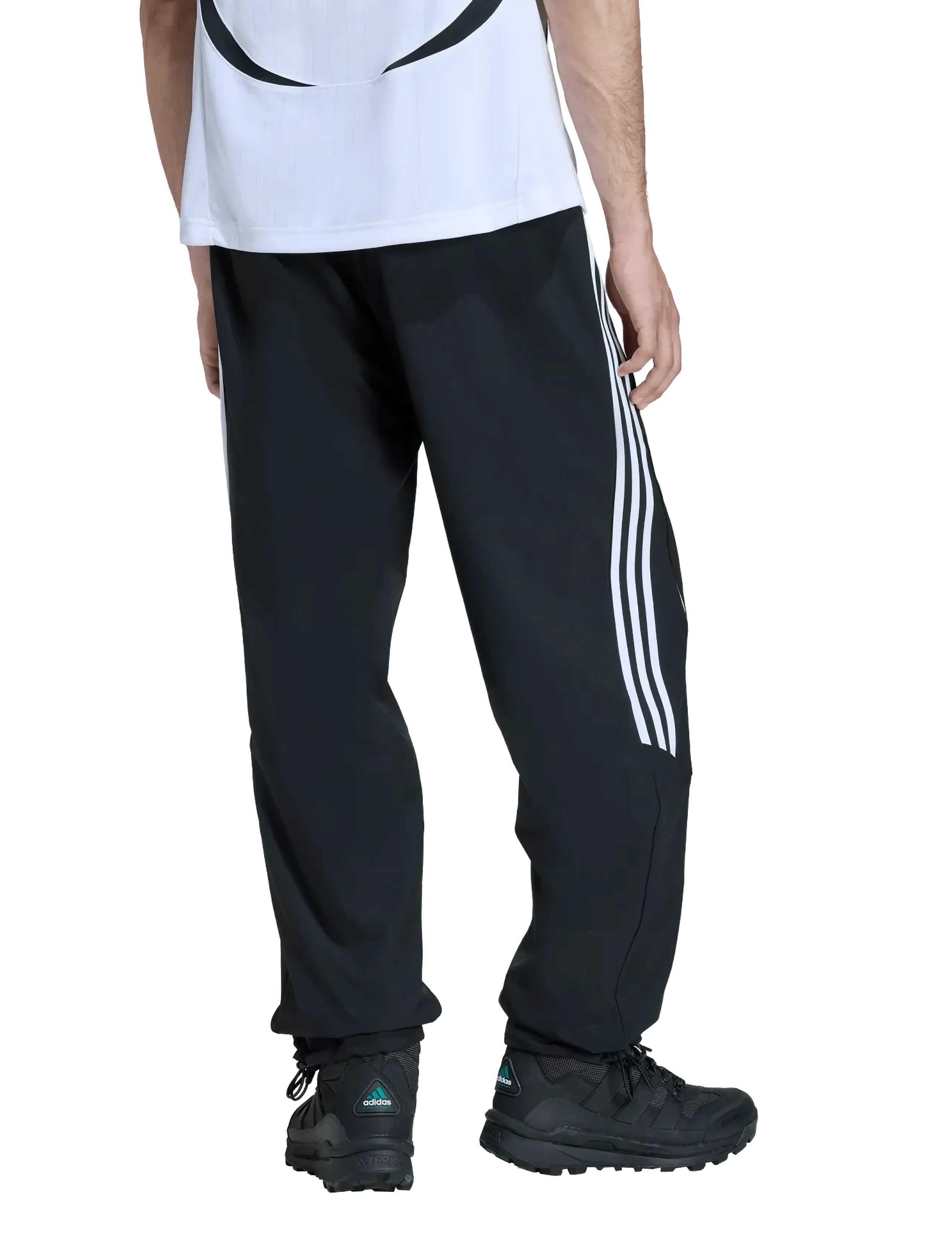 adidas Originals - TEAMGEIST TP - pantalon de sport - black/black/white - 5