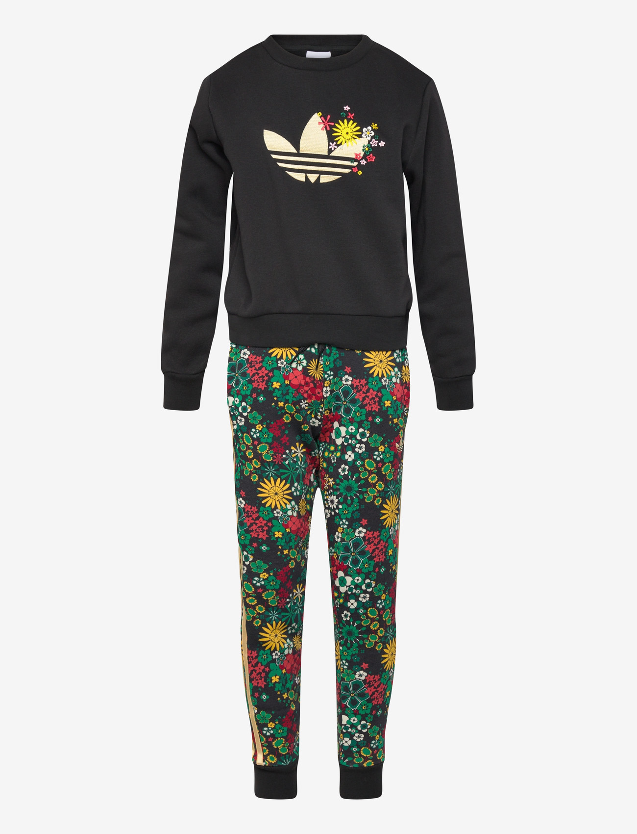 adidas Originals - CREW SET - tracksuits & 2-piece sets - black - 0