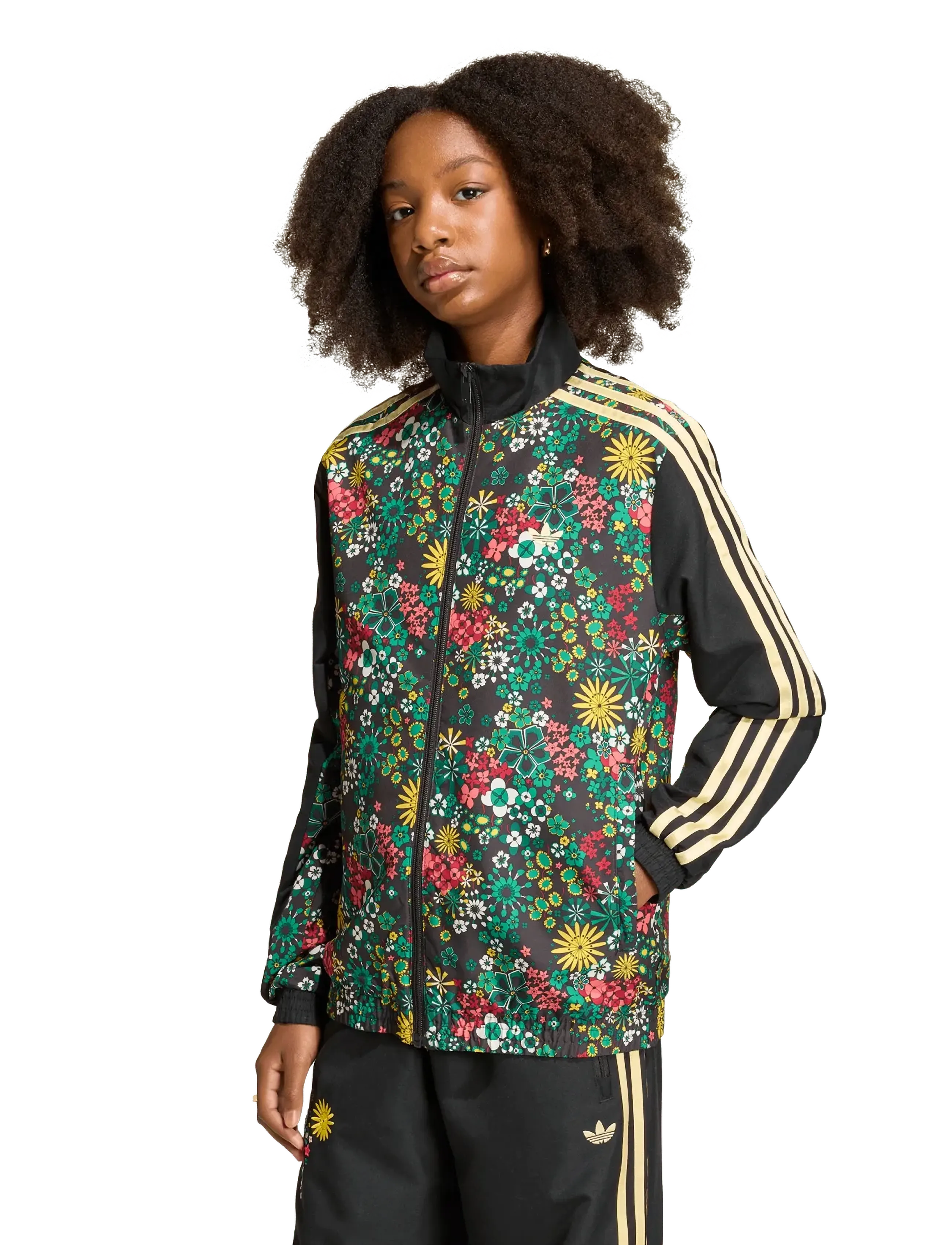 adidas Originals - TRACK TOP - kortærmede t-shirts - black - 2