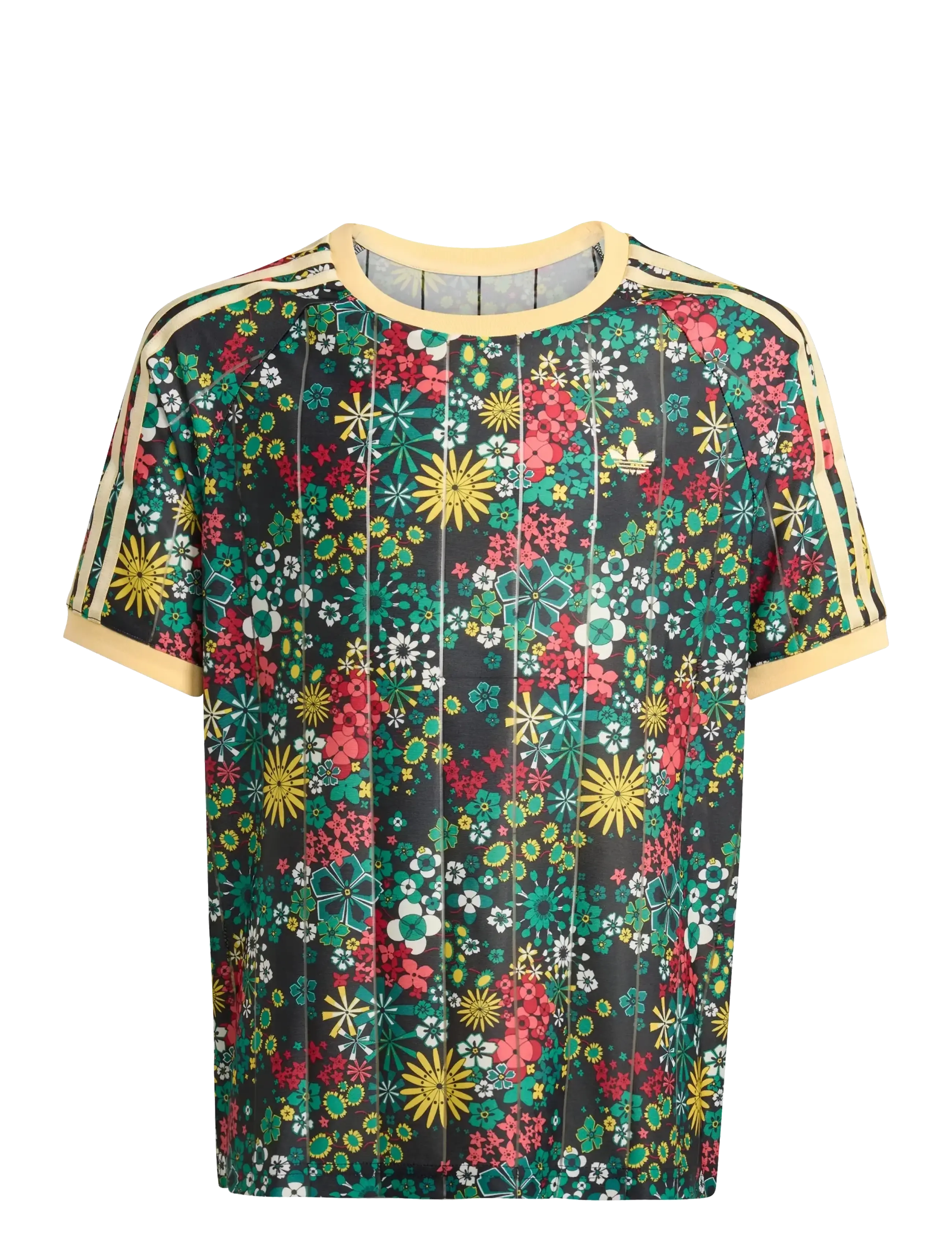 adidas Originals LIBERTY TEE - Kleidung - BLACK / multi