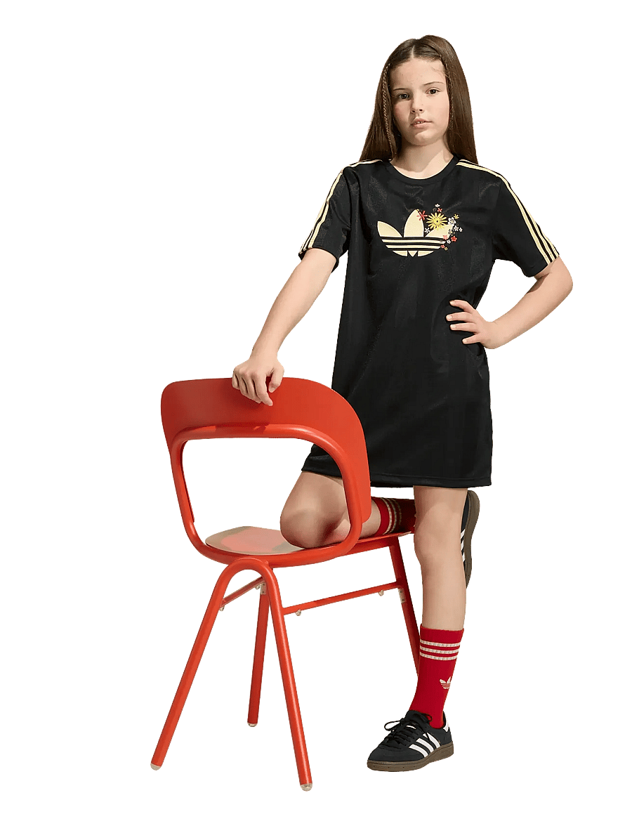 adidas Originals - DRESS - casual jurken met korte mouwen - black - 0
