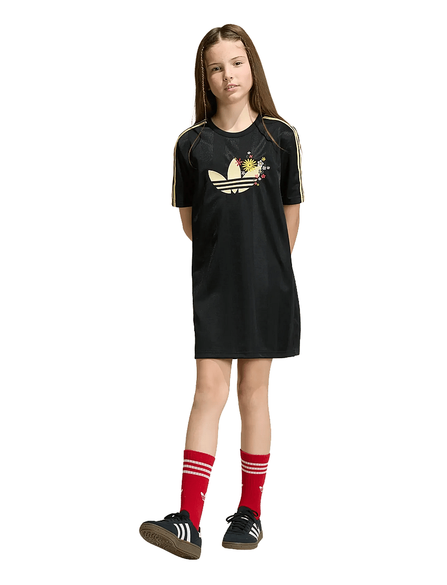 adidas Originals - DRESS - casual jurken met korte mouwen - black - 3
