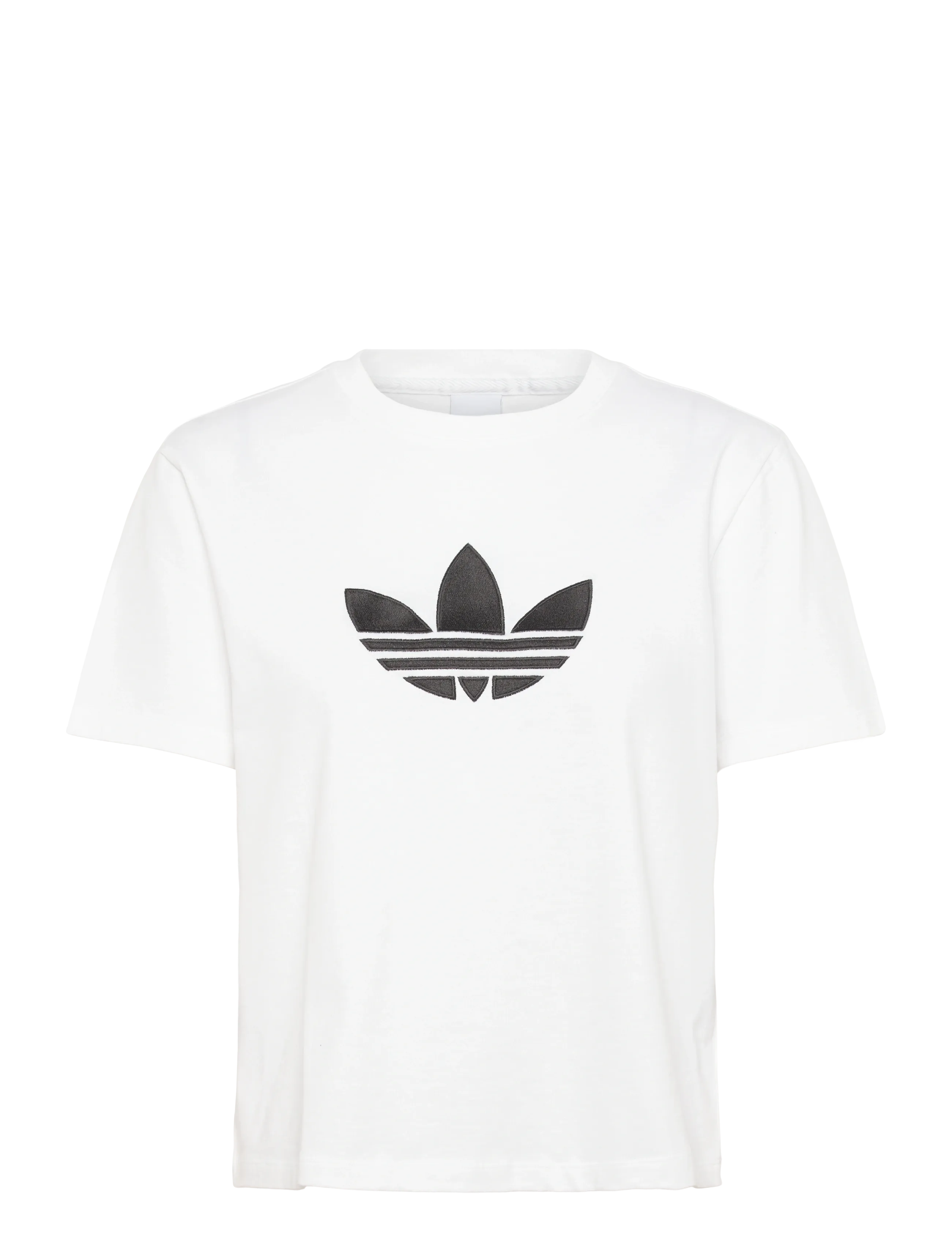 adidas Originals Trefoil Boxy T, Kvinder, Trefoil Boxy T-Shirt, Hvid, Str: XL
