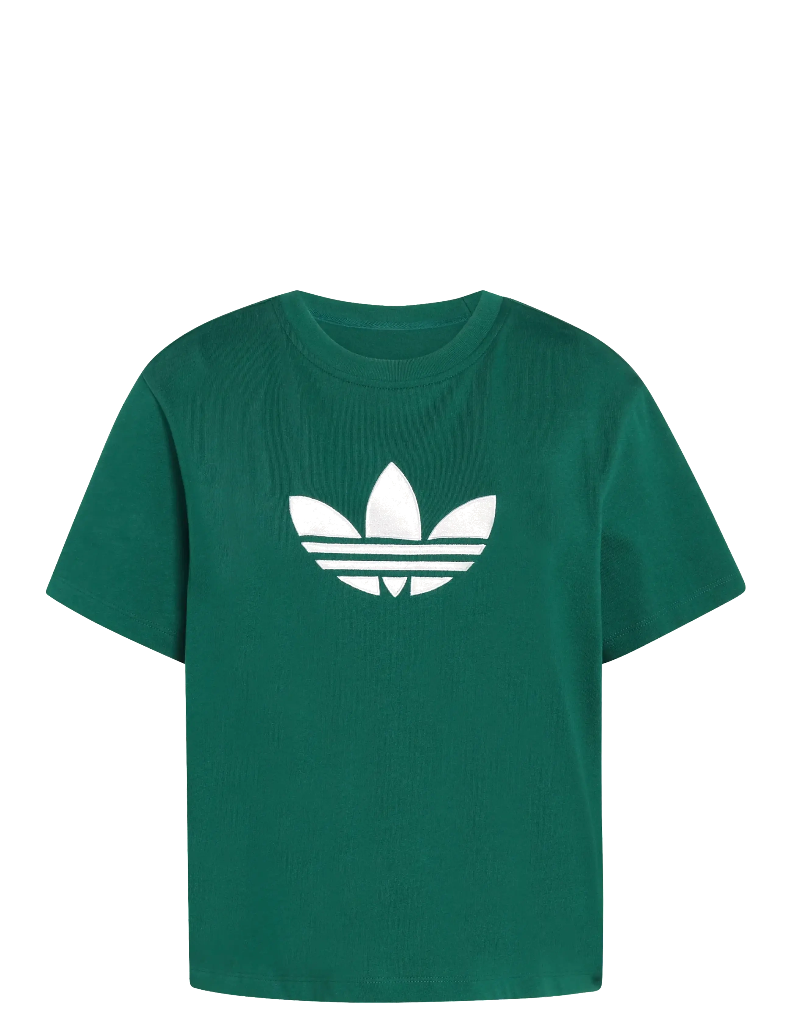 adidas Originals TREFOIL BOXY T - Tøj - CGREEN / green