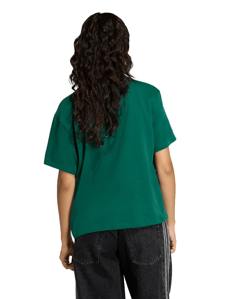 adidas Originals - TREFOIL BOXY T - t-shirts - cgreen - 5
