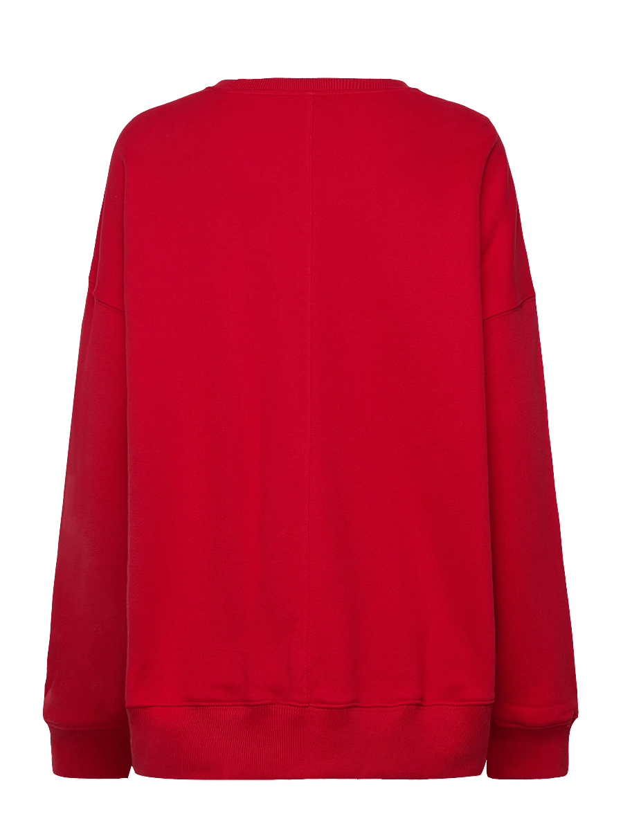 adidas Originals - 3S OS CRW - sweatshirts - betsca/white - 1