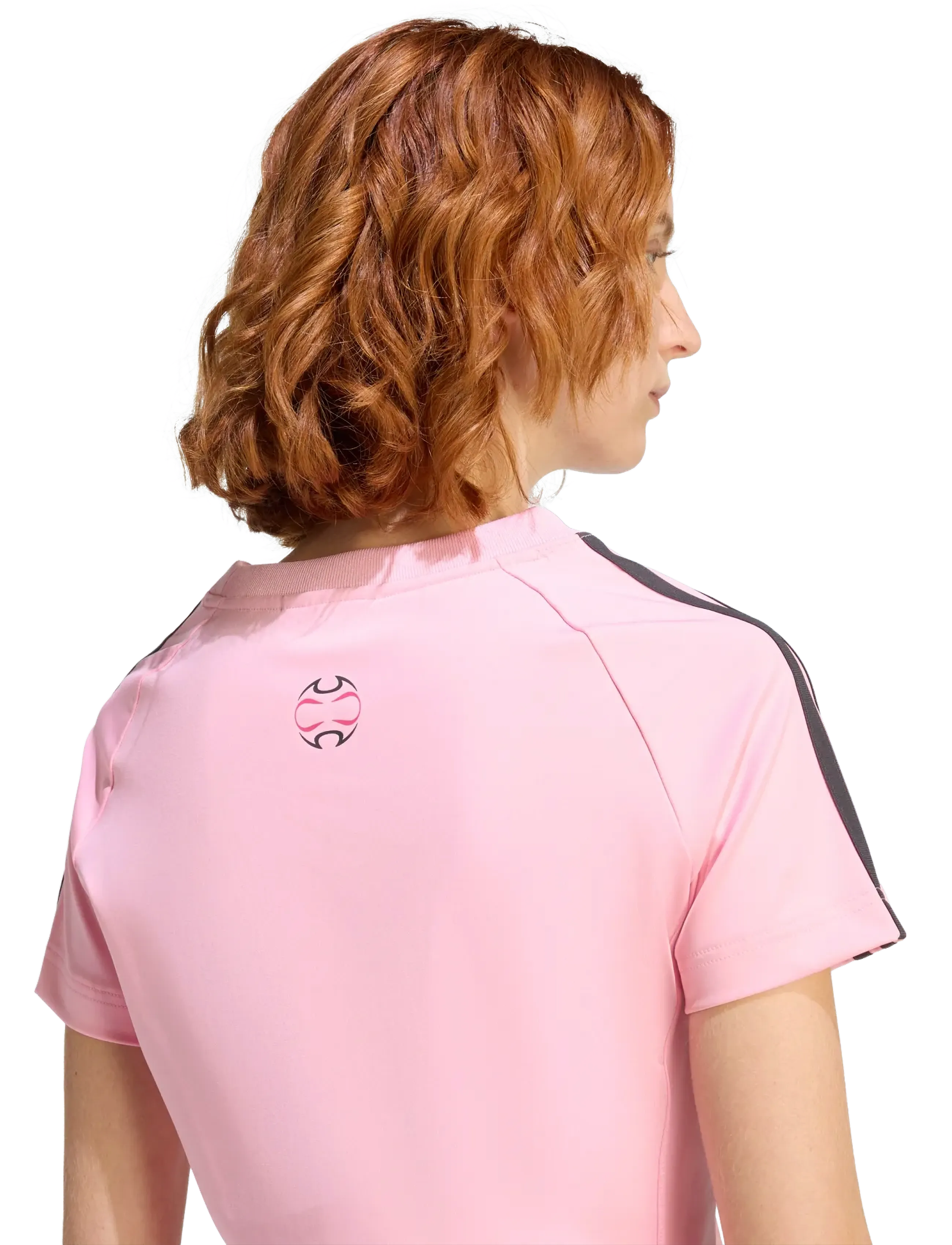 adidas Originals - TEAMGEIST T - t-shirts - ltpink/reamag/utiblk - 4