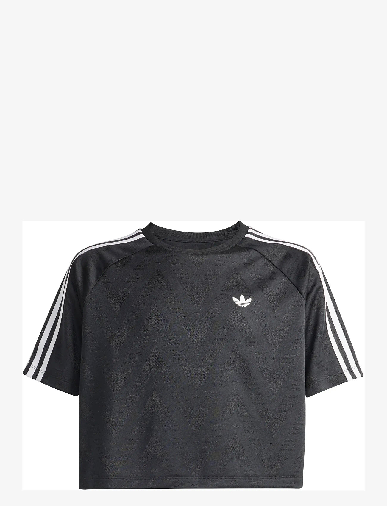 adidas Originals - BOXY JERSEY - black/white - 1