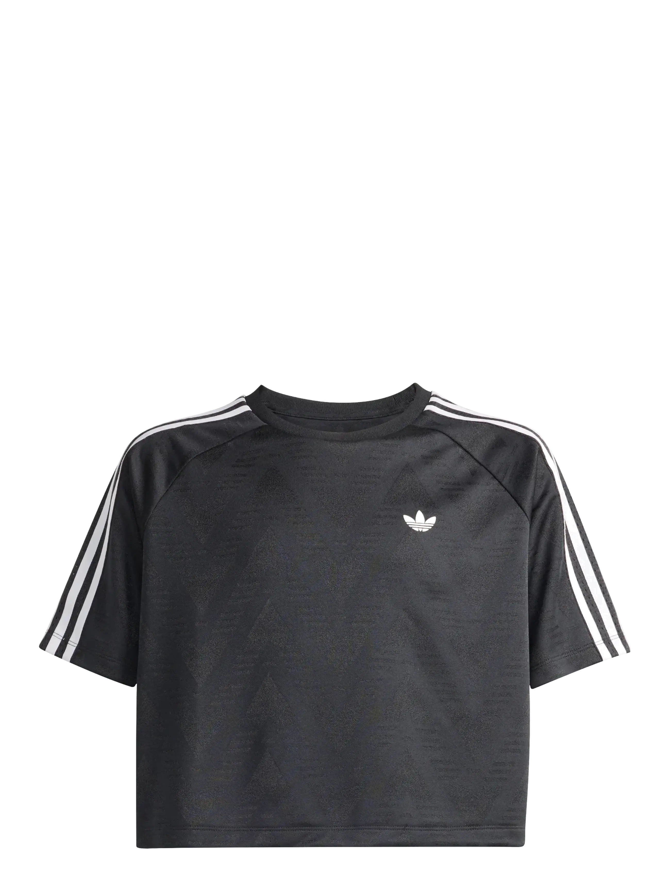 adidas Originals BOXY JERSEY - Kleidung - BLACK/WHITE / black