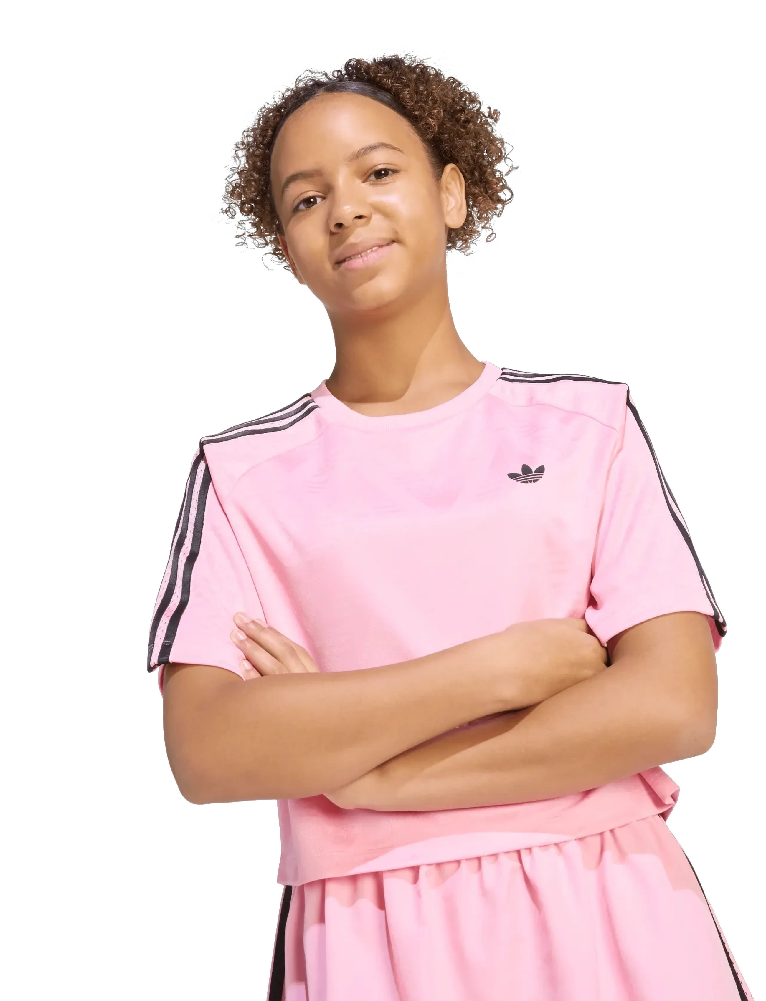 adidas Originals - BOXY JERSEY - hauts de sport - ltpink/black - 3