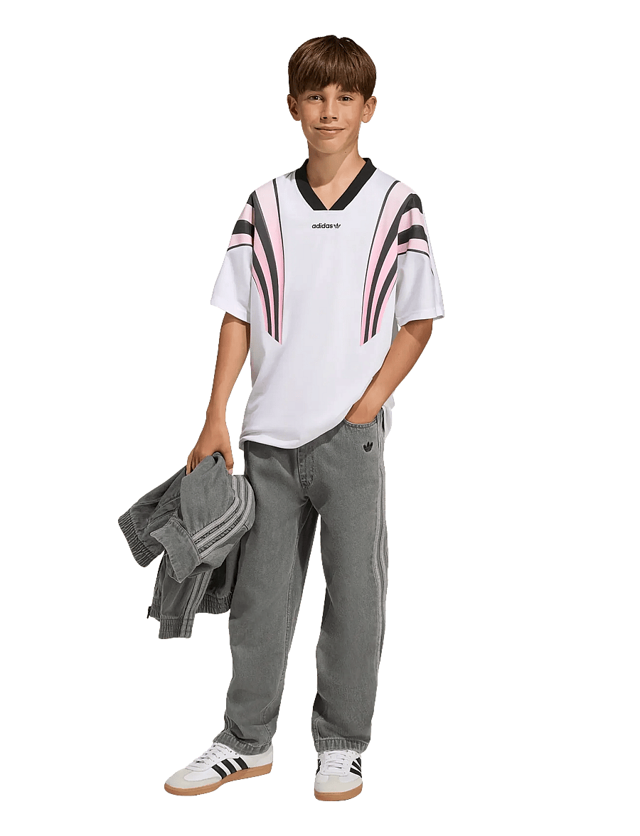 adidas Originals - LOOSE T-SHIRT - kurzärmelig - white/blipnk - 0