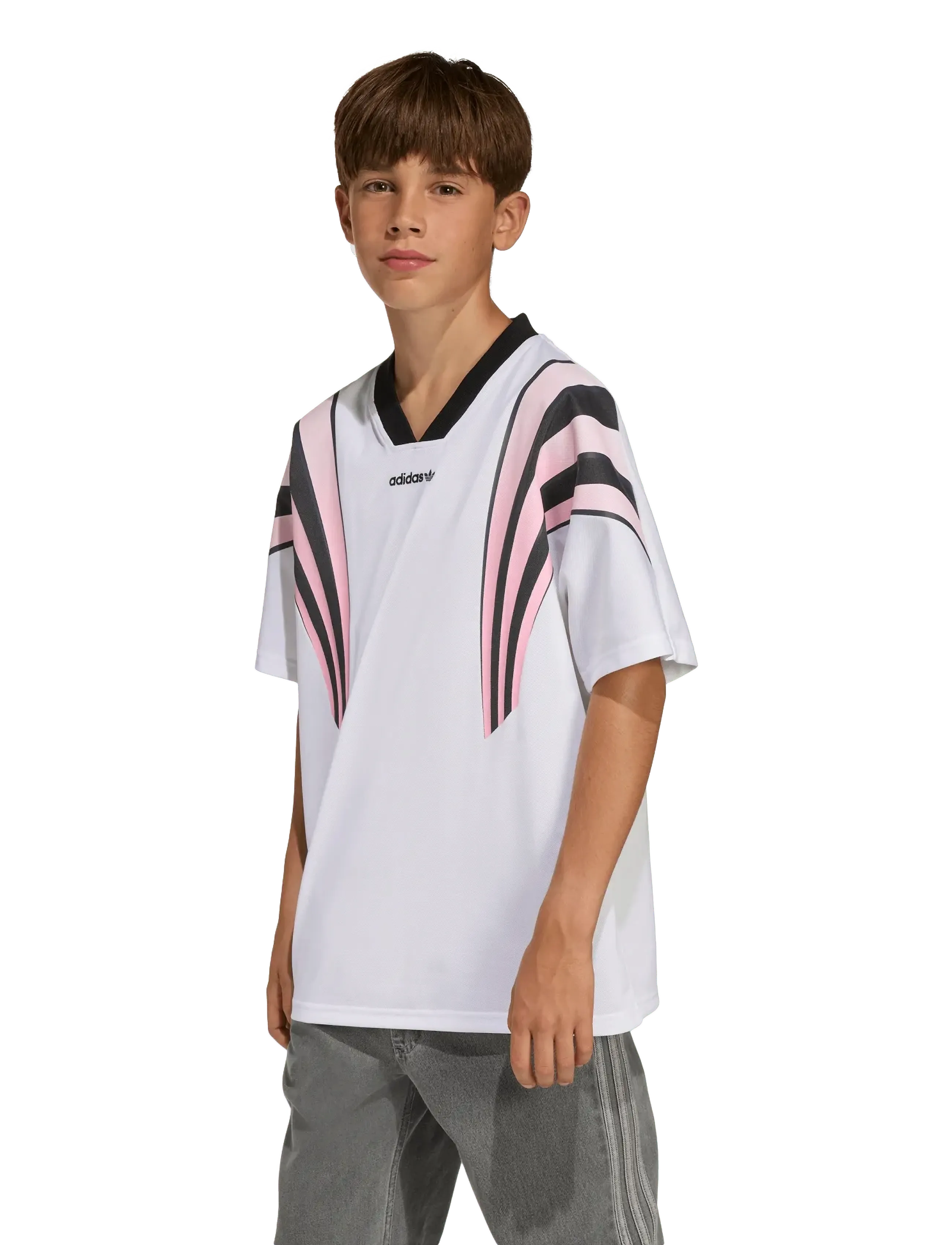 adidas Originals - LOOSE T-SHIRT - kortärmade t-shirts - white/blipnk - 5