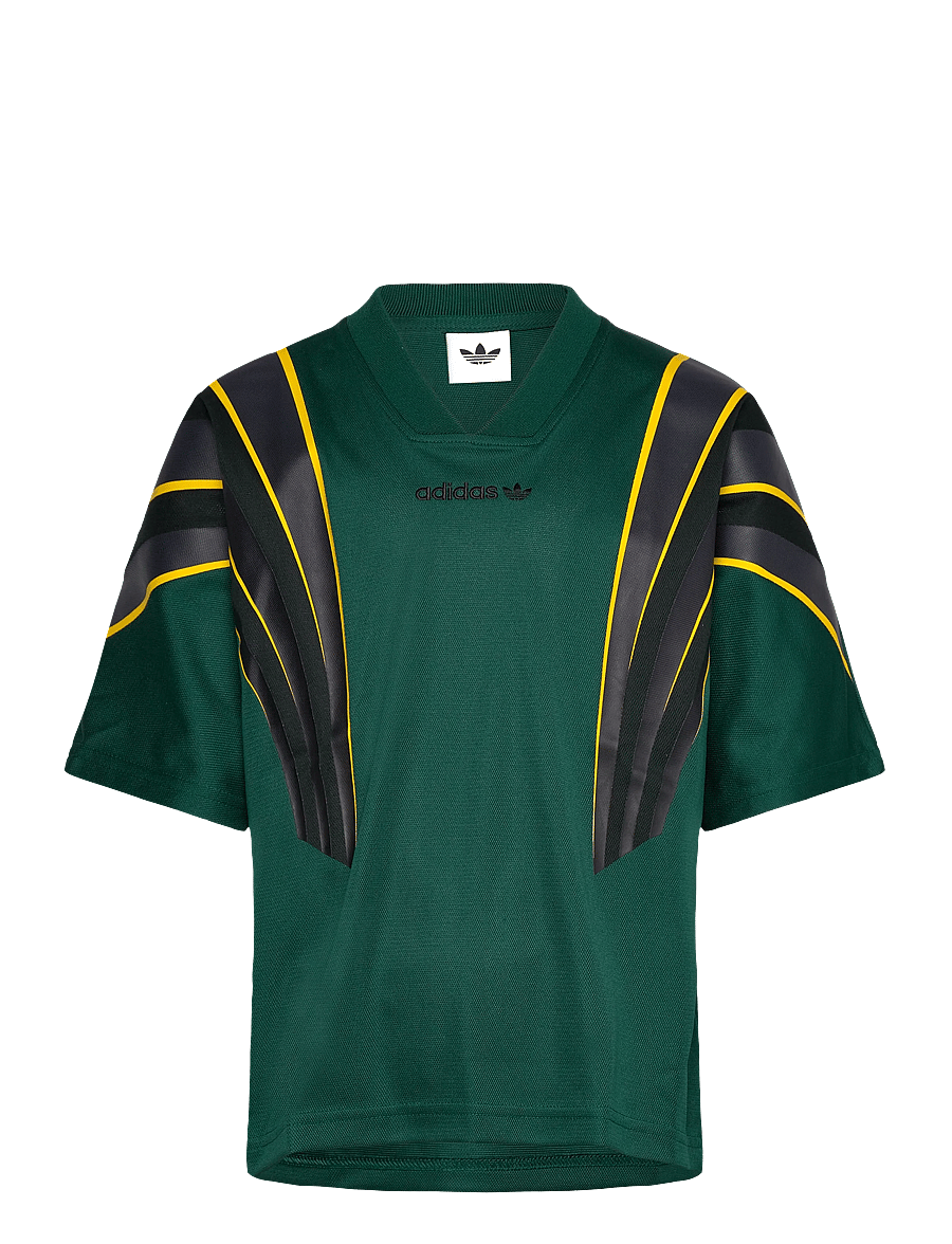 adidas Originals - LOOSE T-SHIRT - short-sleeved t-shirts - cgreen/black - 0