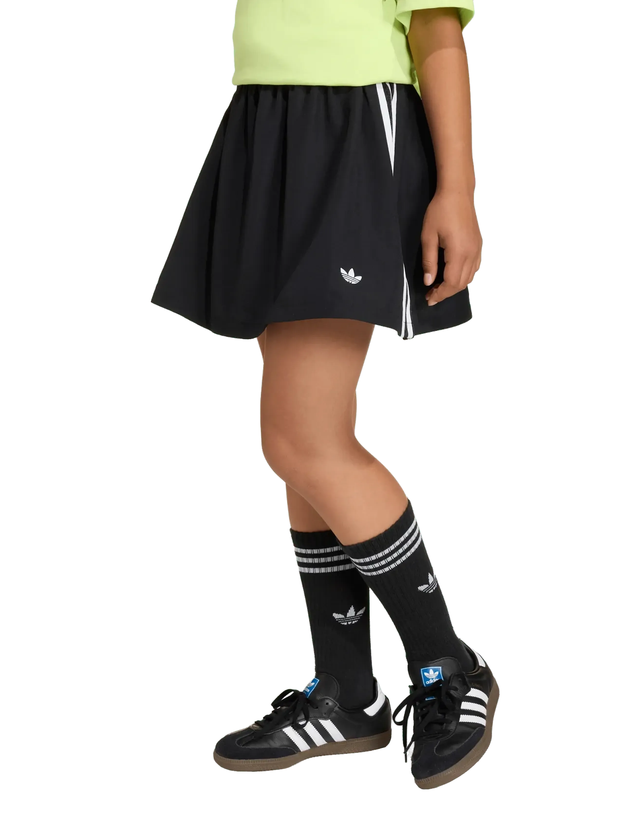 adidas Originals - WOVEN SKIRT - korte nederdele - black/white - 2