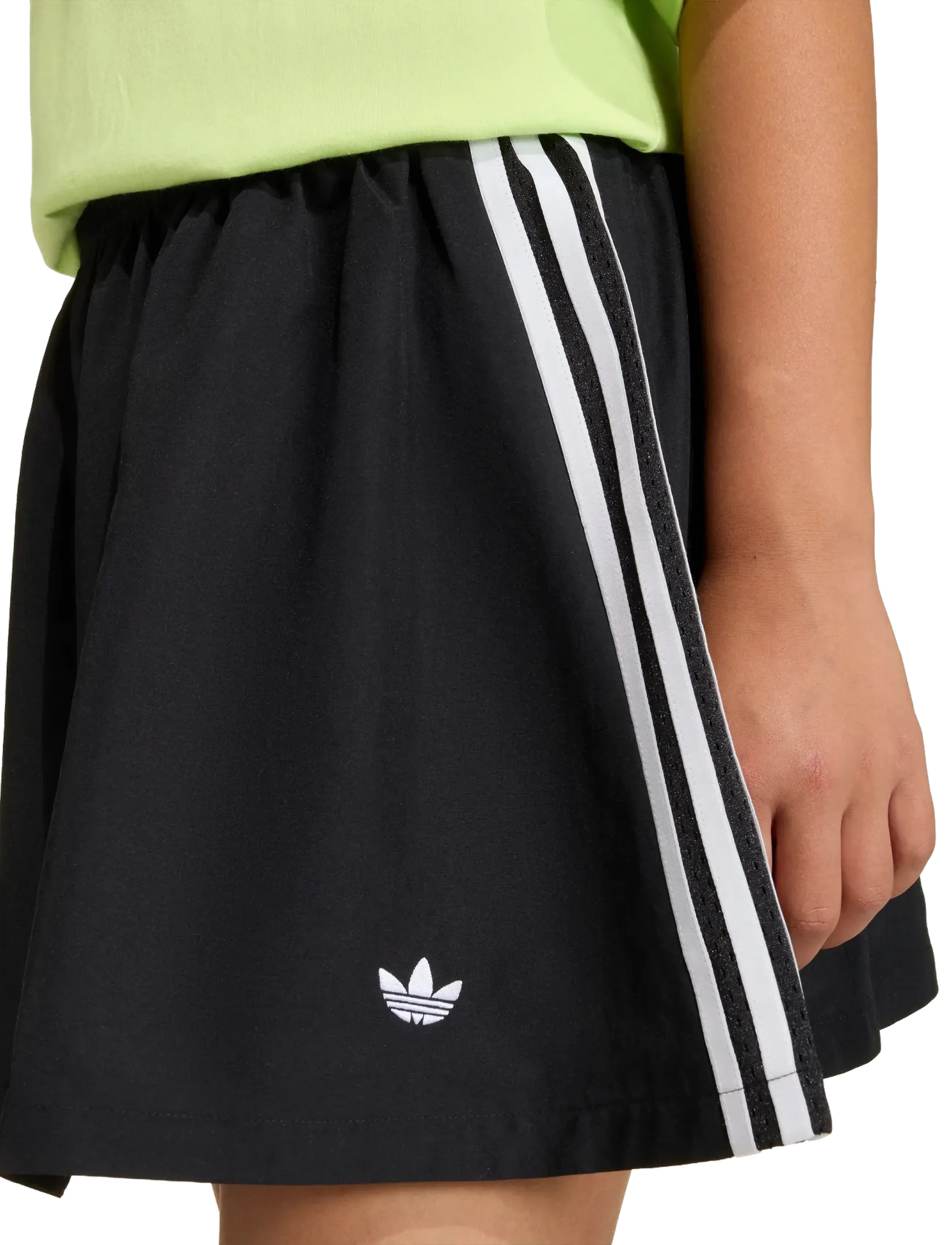adidas Originals - WOVEN SKIRT - korte nederdele - black/white - 3