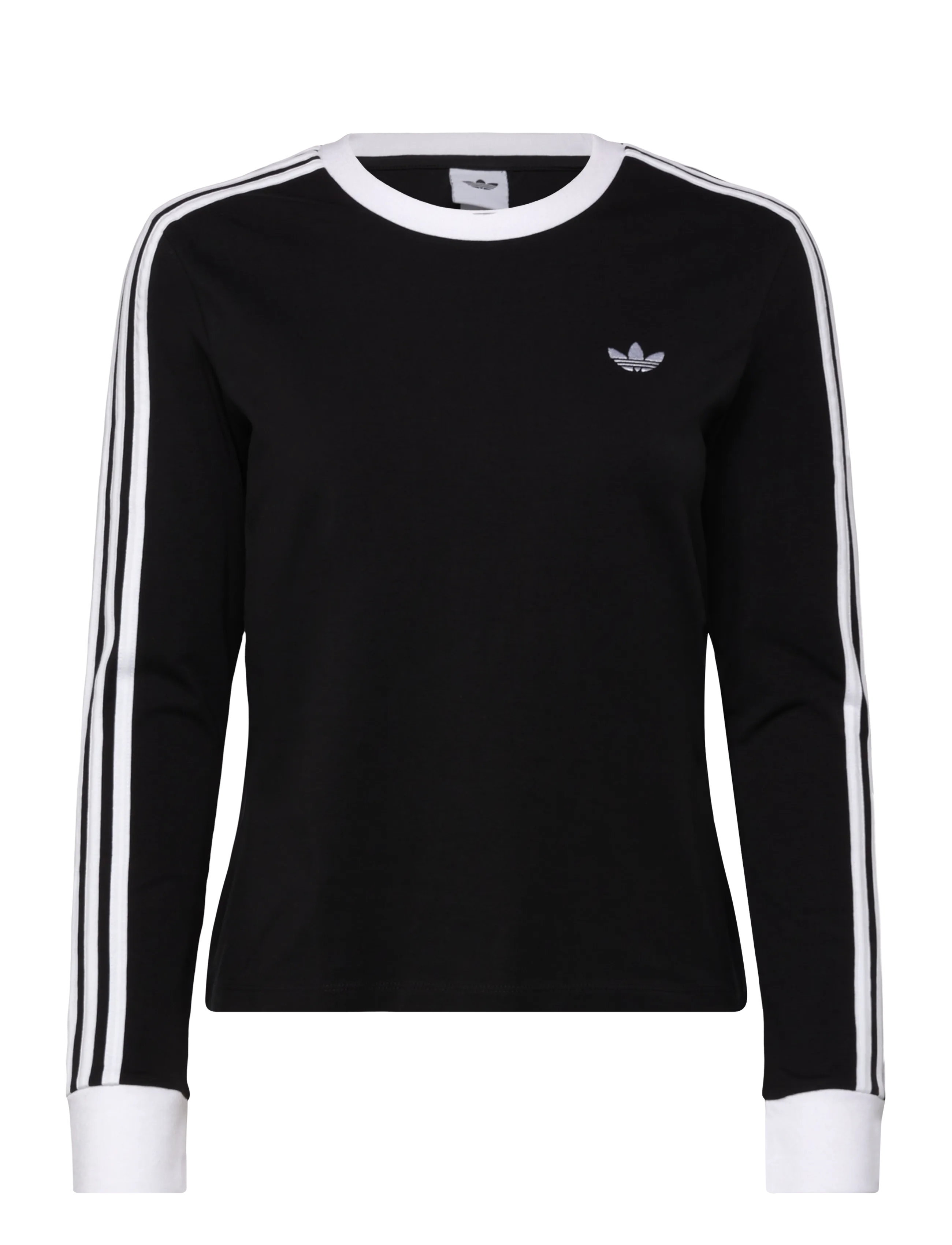 adidas Originals 3S LONGLSEEVE - Riided - BLACK/WHITE / black