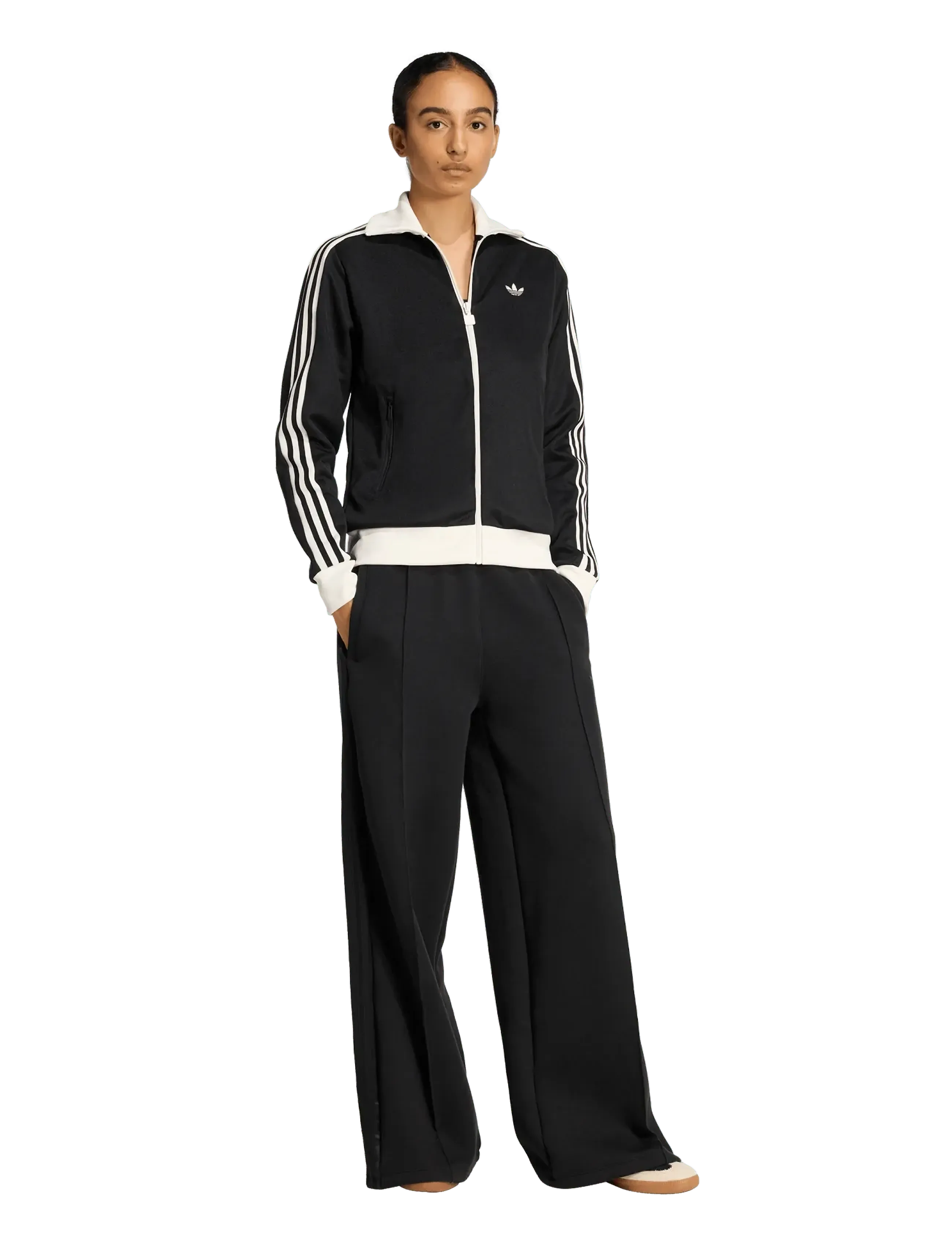 adidas Originals - CLASSIC TT - treningsjakker - black/white - 4