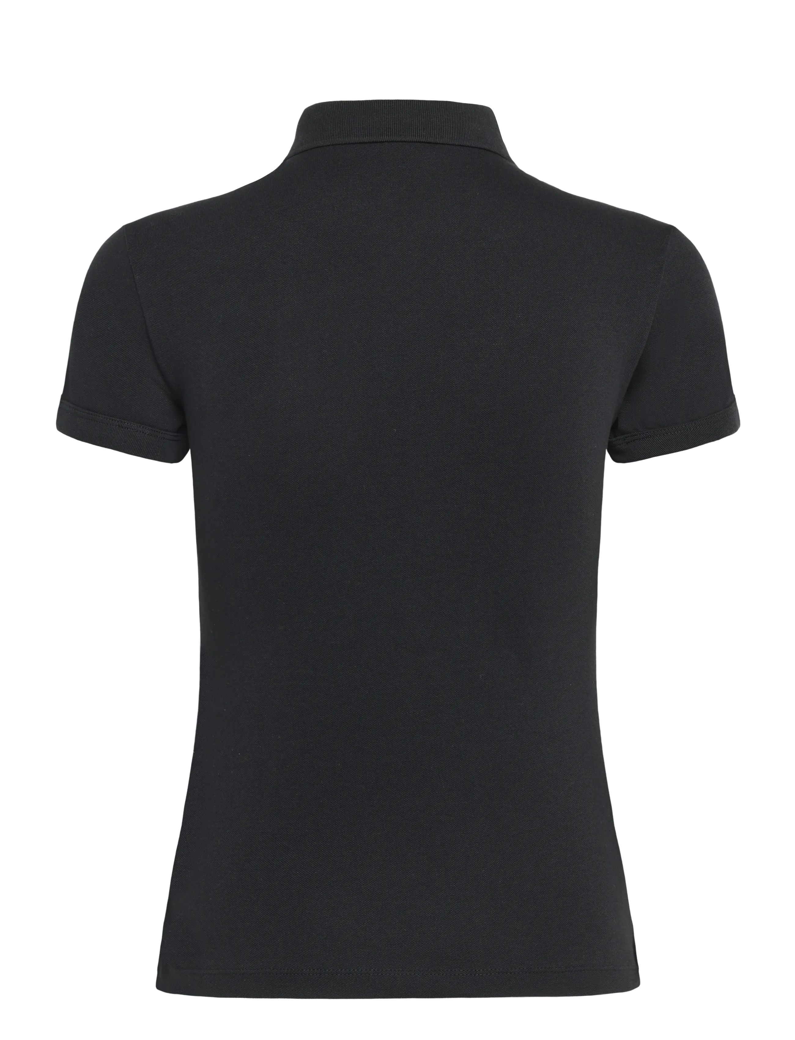 adidas Originals - 3S POLO - oberteile & t-shirts - black/white - 1