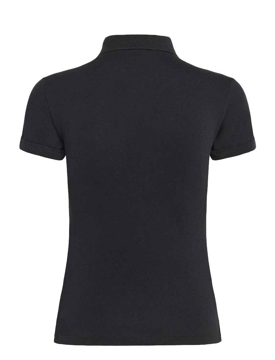 adidas Originals - 3S POLO - polos - black/white - 1
