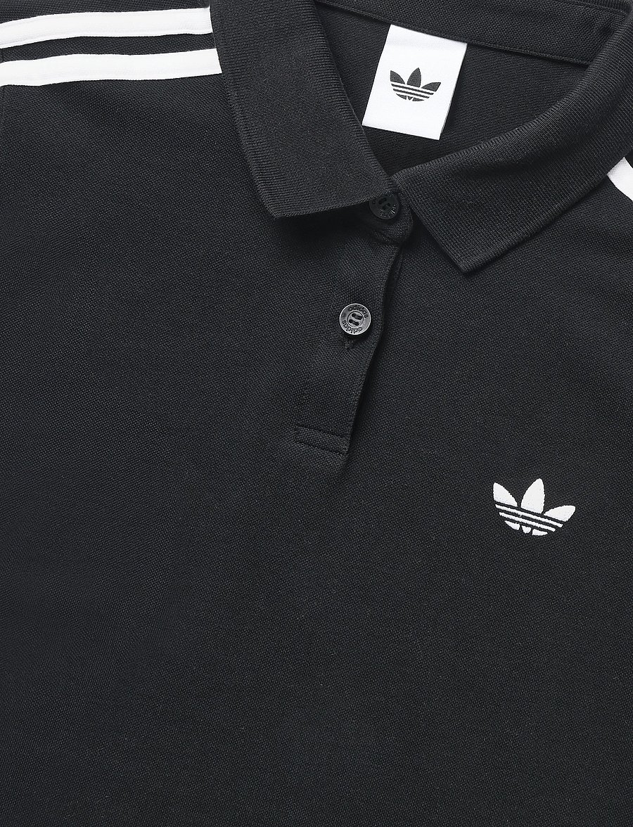 adidas Originals - 3S POLO - polos - black/white - 2