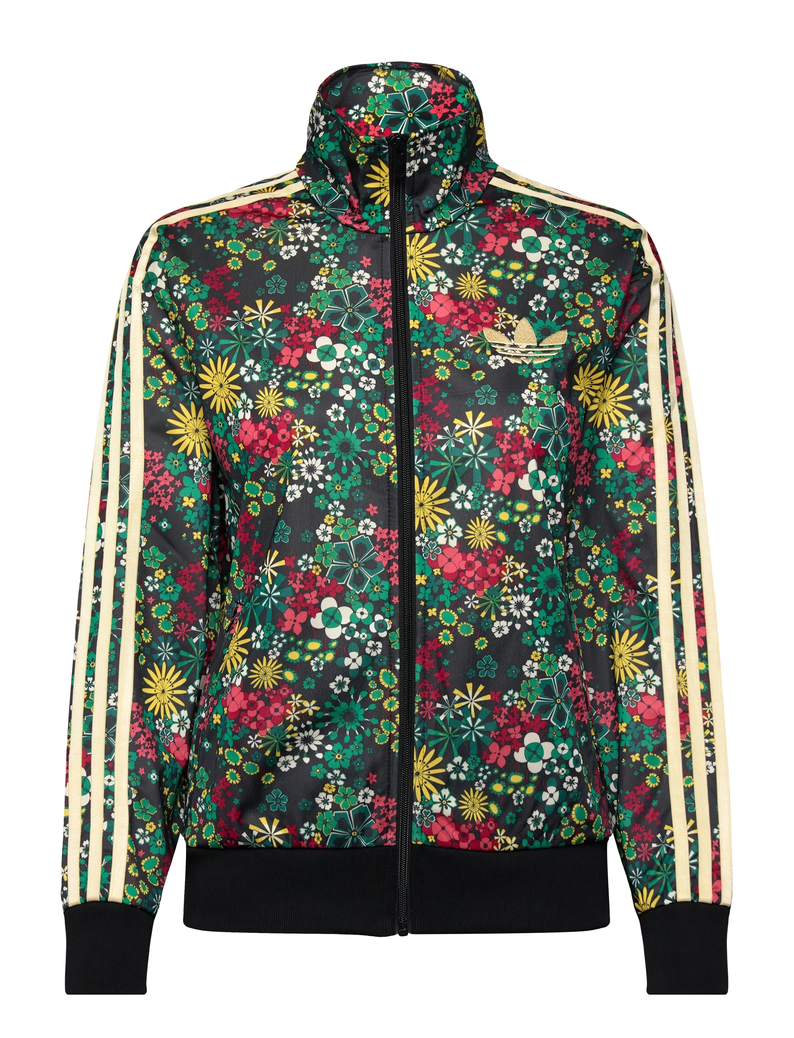 adidas Originals FIREBIRD TT - Sweatshirts - BLACK/BGREEN/CGREEN/E / multi