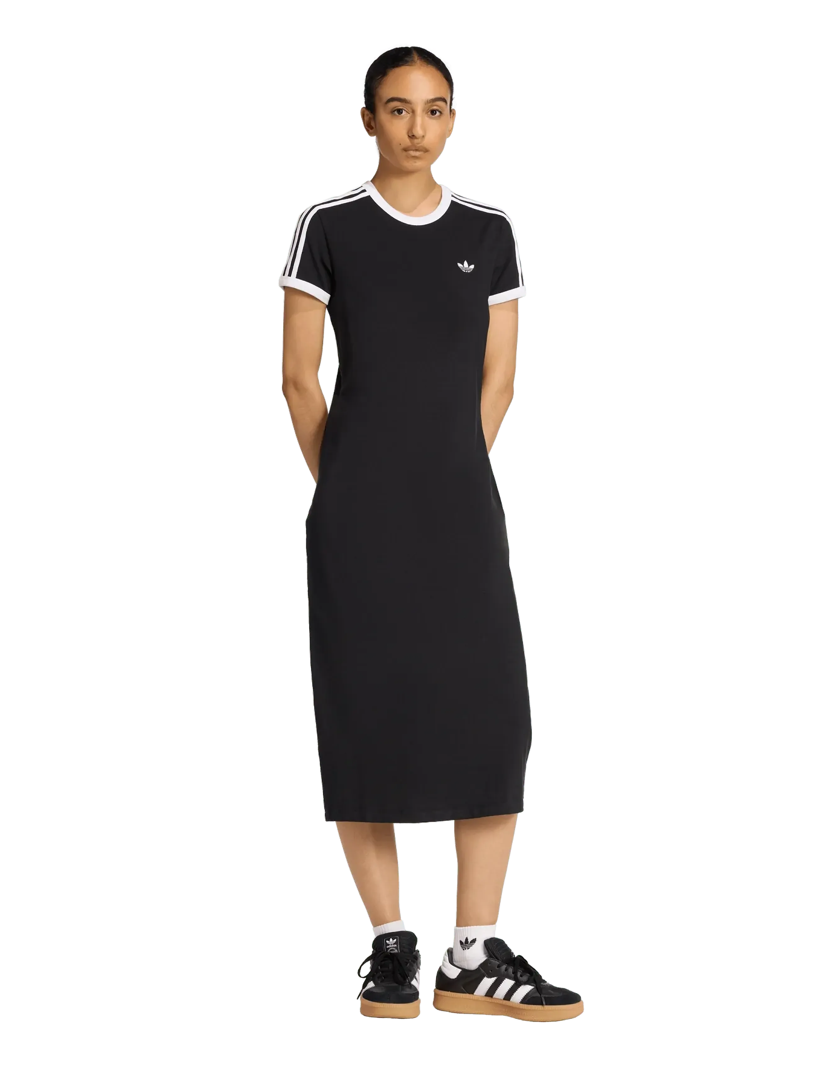 adidas Originals 3S Dress, L, Black