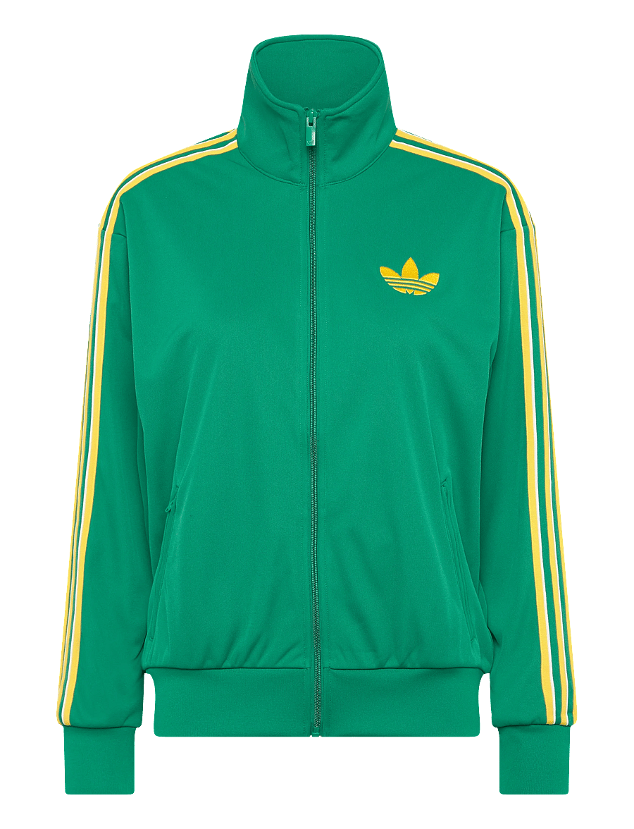 adidas Originals - Firebird TT LOOSE - casual jackor - bgreen/eqtyel/owhite - 1