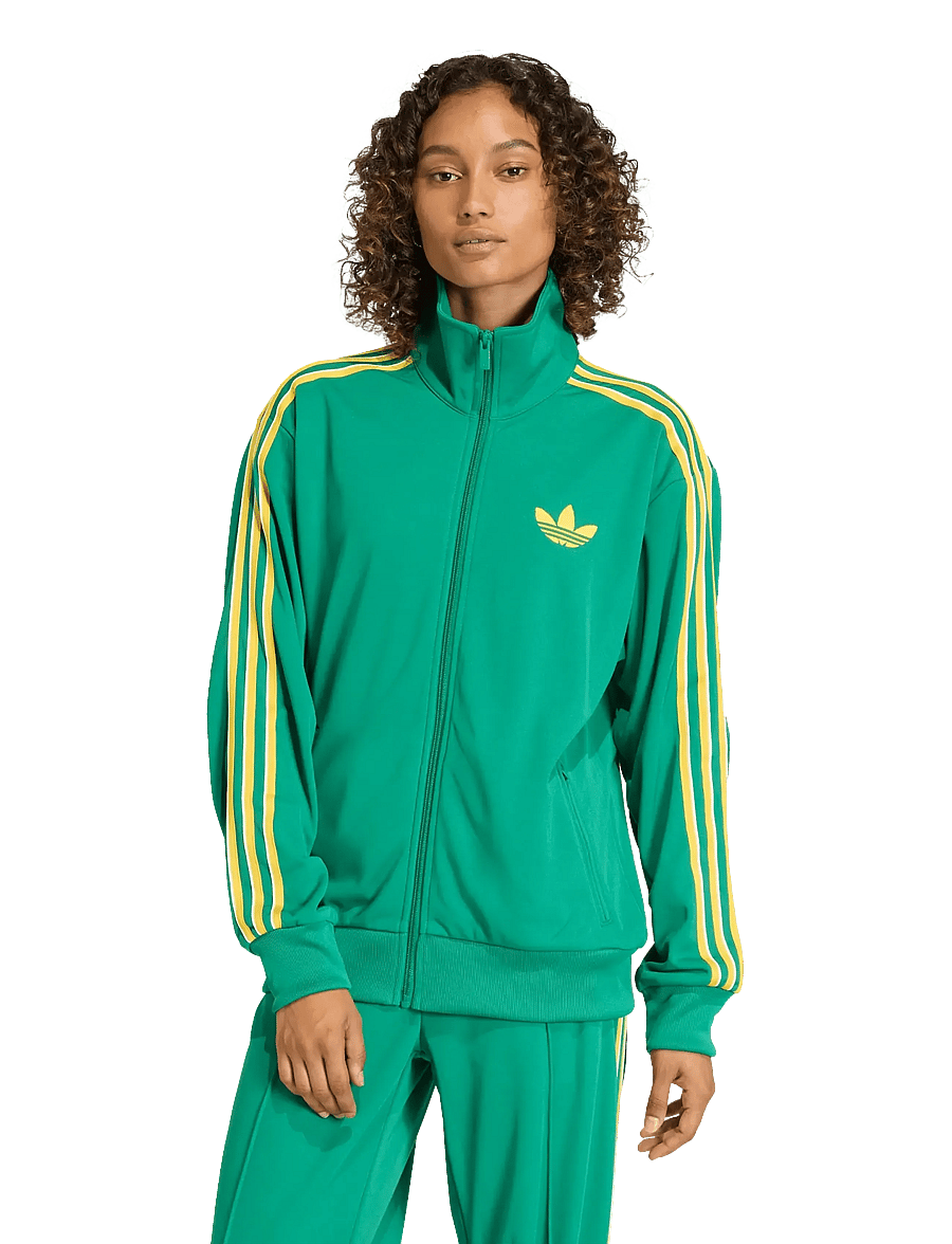 adidas Originals - Firebird TT LOOSE - casual jackor - bgreen/eqtyel/owhite - 5