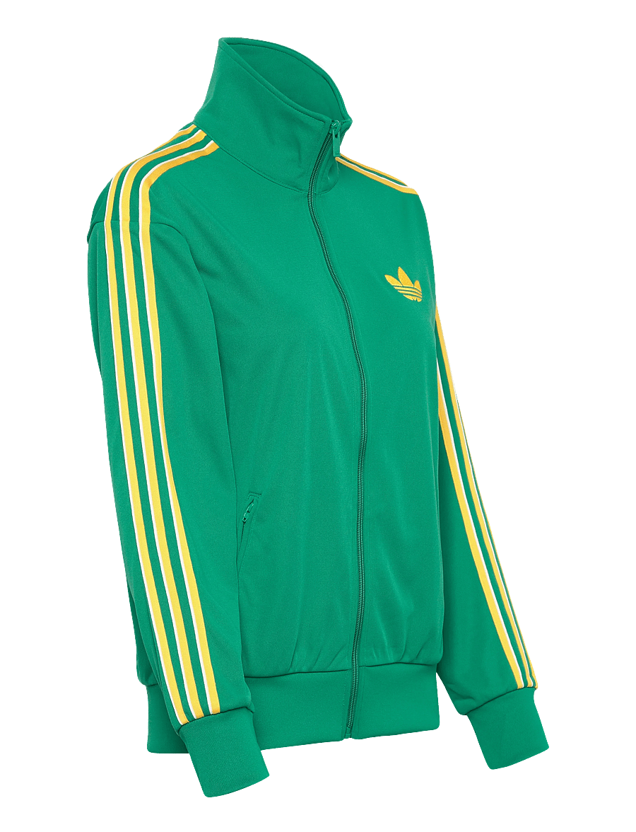 adidas Originals - Firebird TT LOOSE - casual jackor - bgreen/eqtyel/owhite - 4