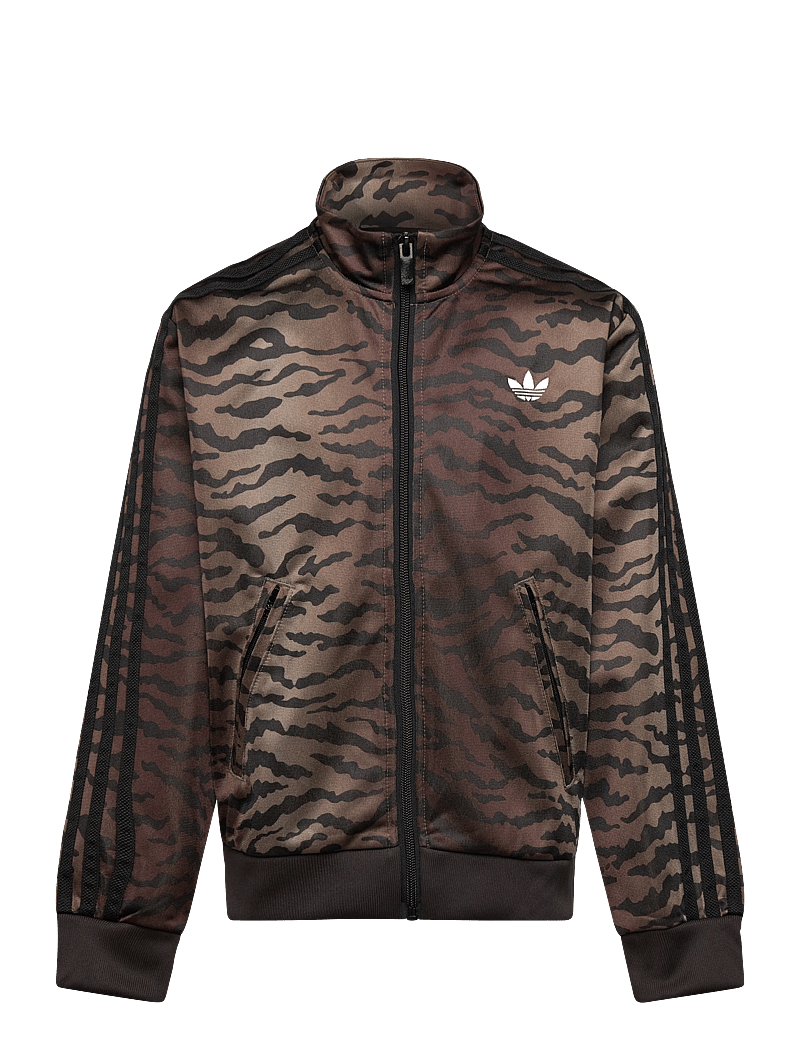 adidas Originals - FIREBIRD TT AOP - sweatshirts - nbrown - 1