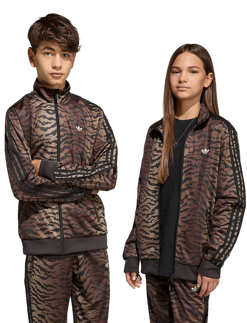adidas Originals - FIREBIRD TT AOP - sweatshirts - nbrown - 5