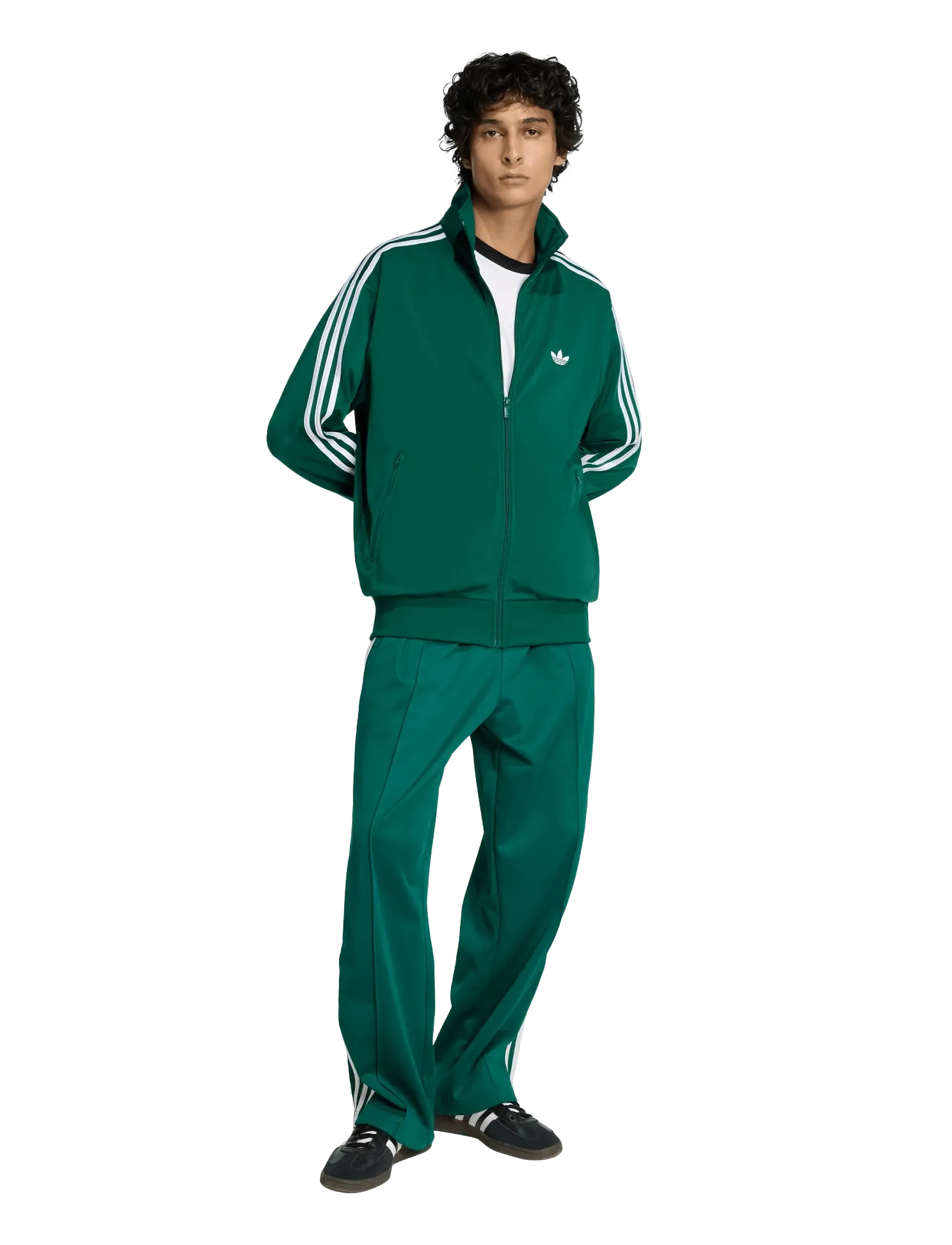 adidas Originals FIREBIRD TT - Sweatshirts - CGREEN / green