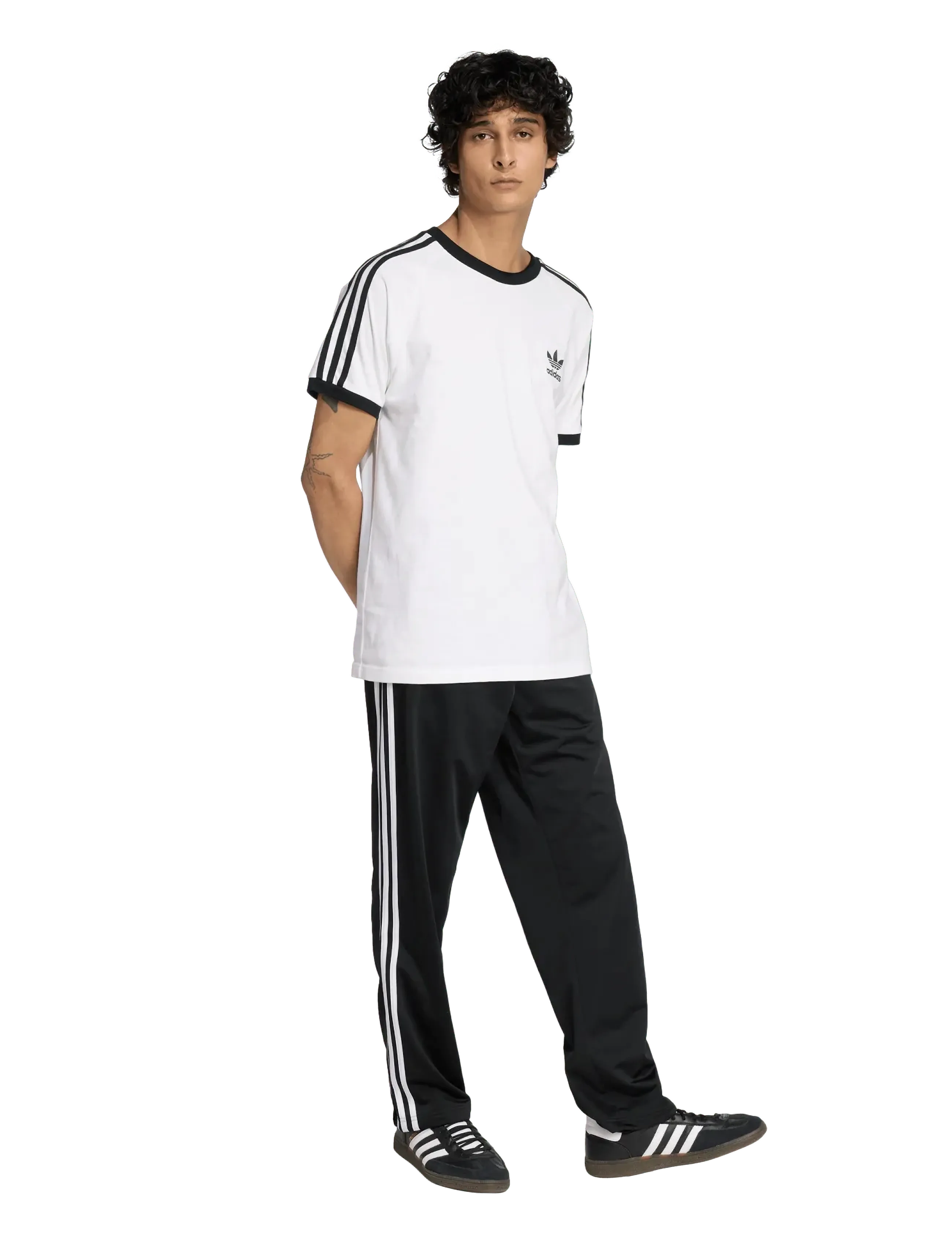 adidas Originals FIREBIRD TP - Joggingbyxor - BLACK / black