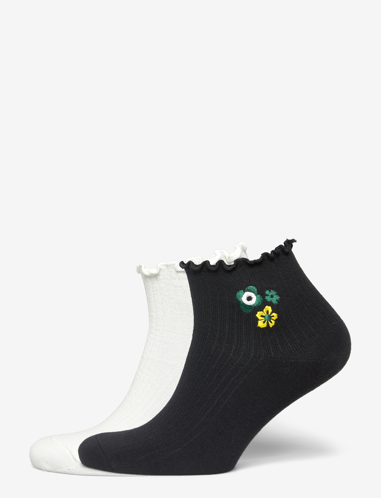 adidas Originals - LIBERTY 1/4S 2P - sport socks - owhite/black - 0