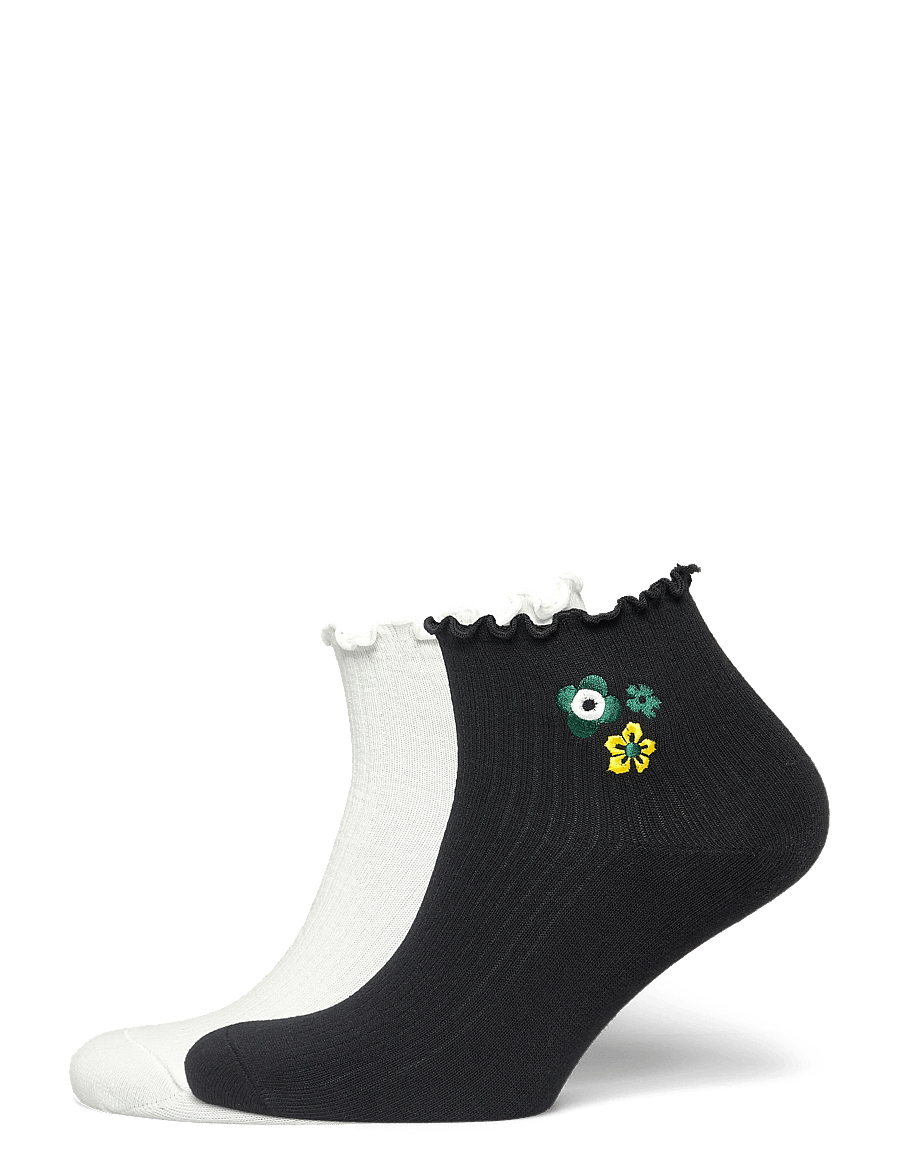 adidas Originals - LIBERTY 1/4S 2P - träningsstrumpor - owhite/black - 0