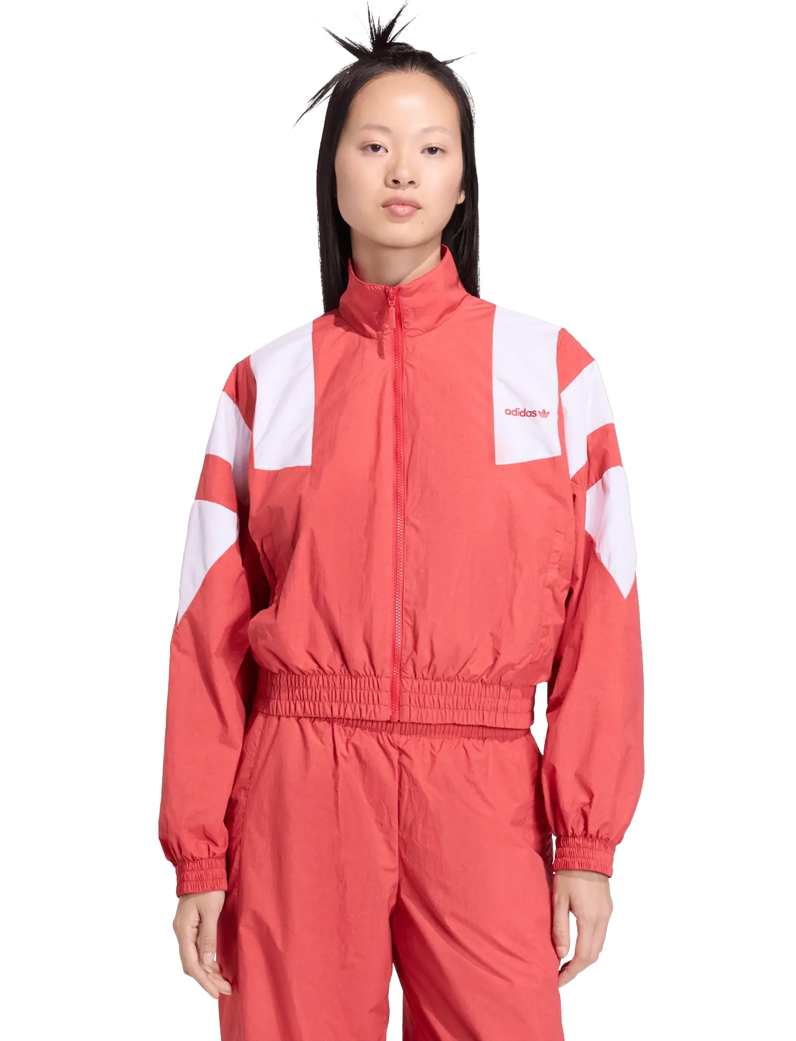 adidas Originals BLOCKED FZ TT - adidas Originals - BETSCA / red
