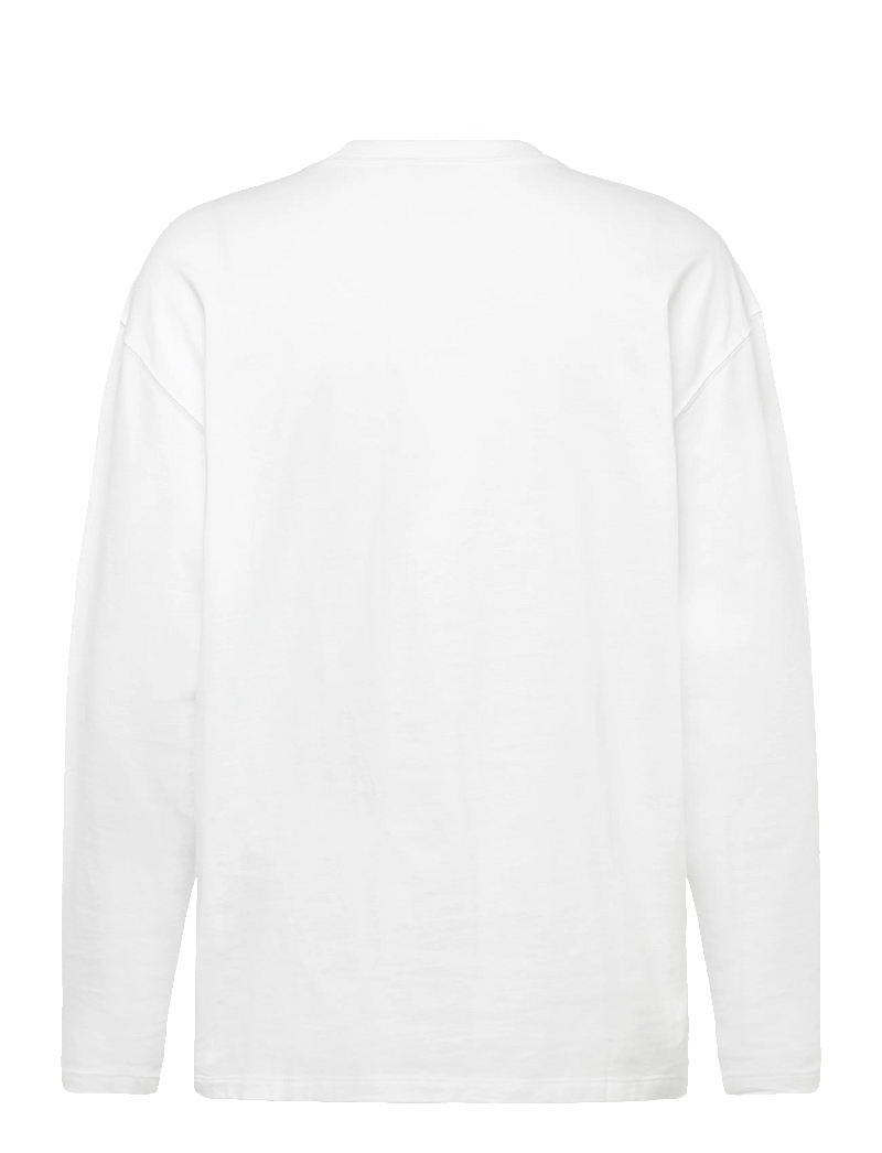 adidas Originals - ESS LONGSLEEVE - langarmshirts - white/black - 1
