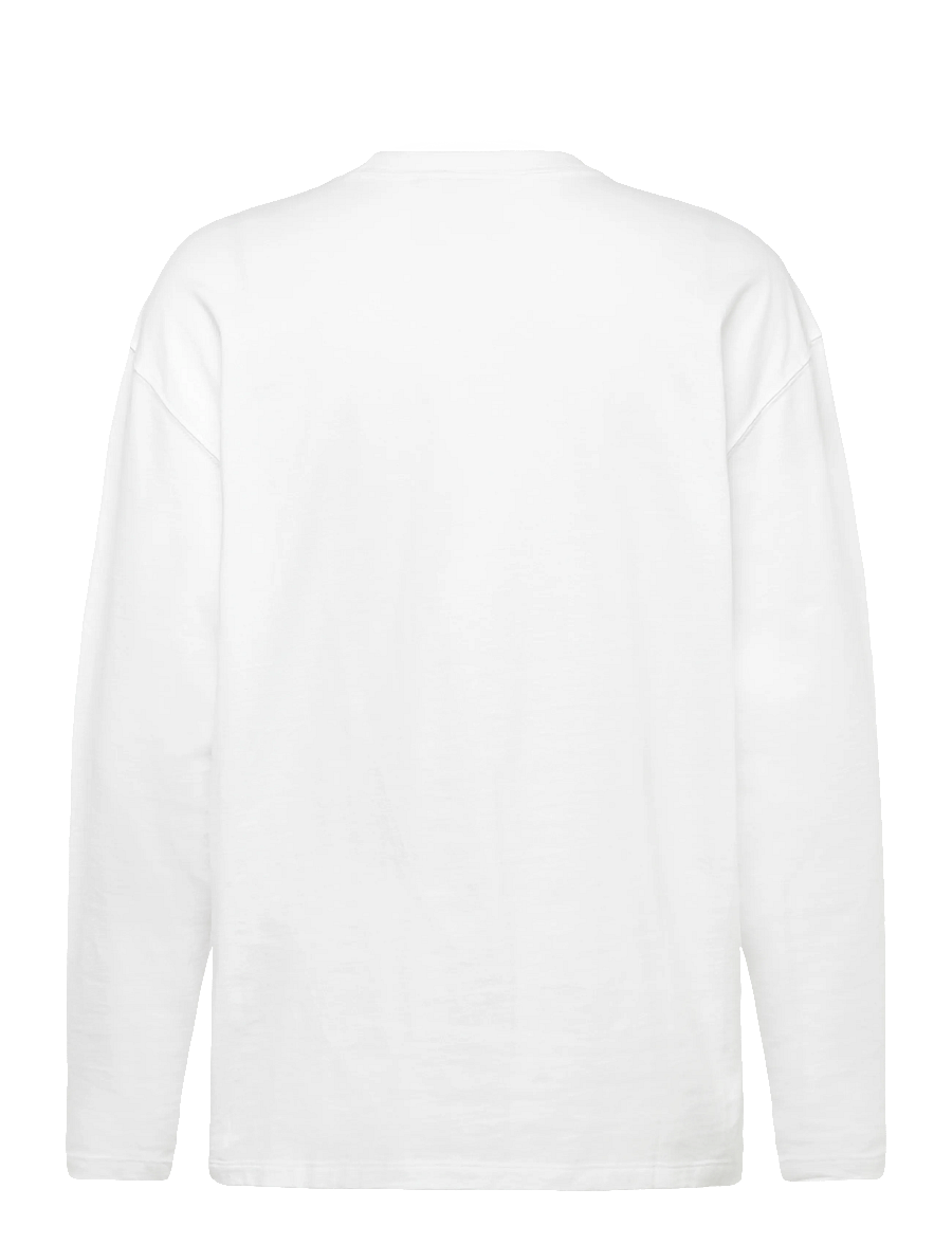 adidas Originals - ESS LONGSLEEVE - pitkähihaiset t-paidat - white/black - 1