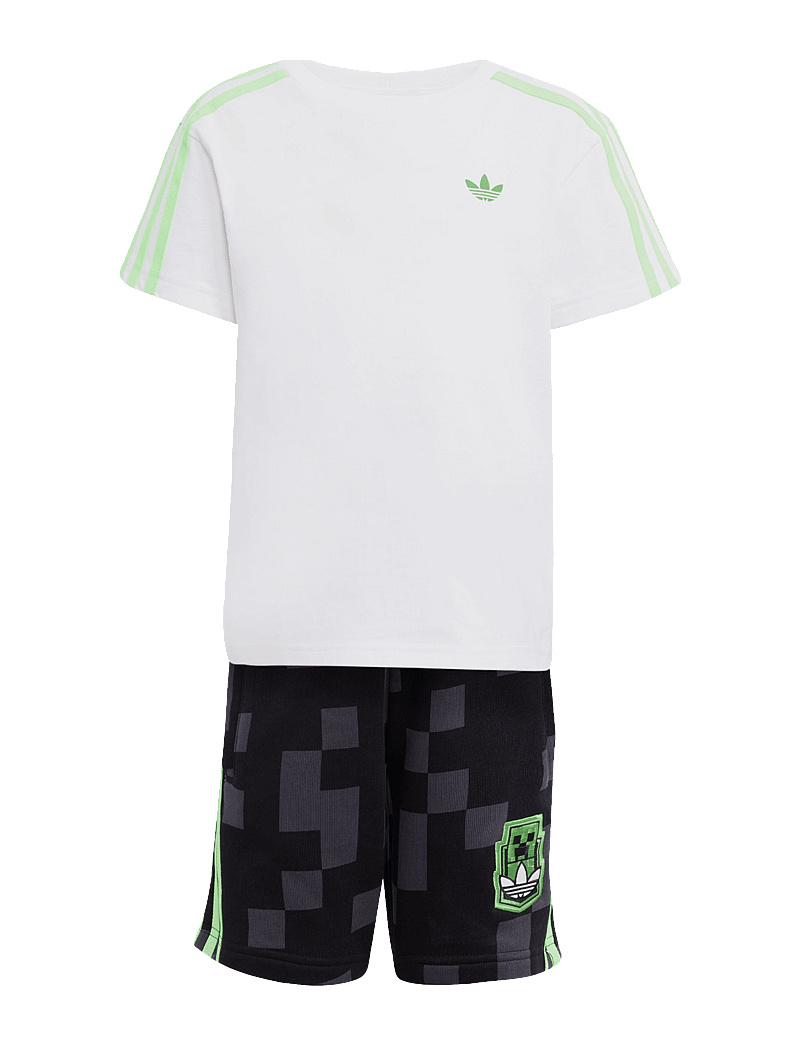 adidas Originals - SHORT TEE SET - matchende sæt - white - 1