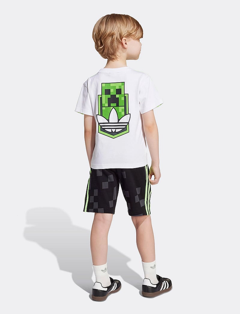 adidas Originals - SHORT TEE SET - matchende sæt - white - 3