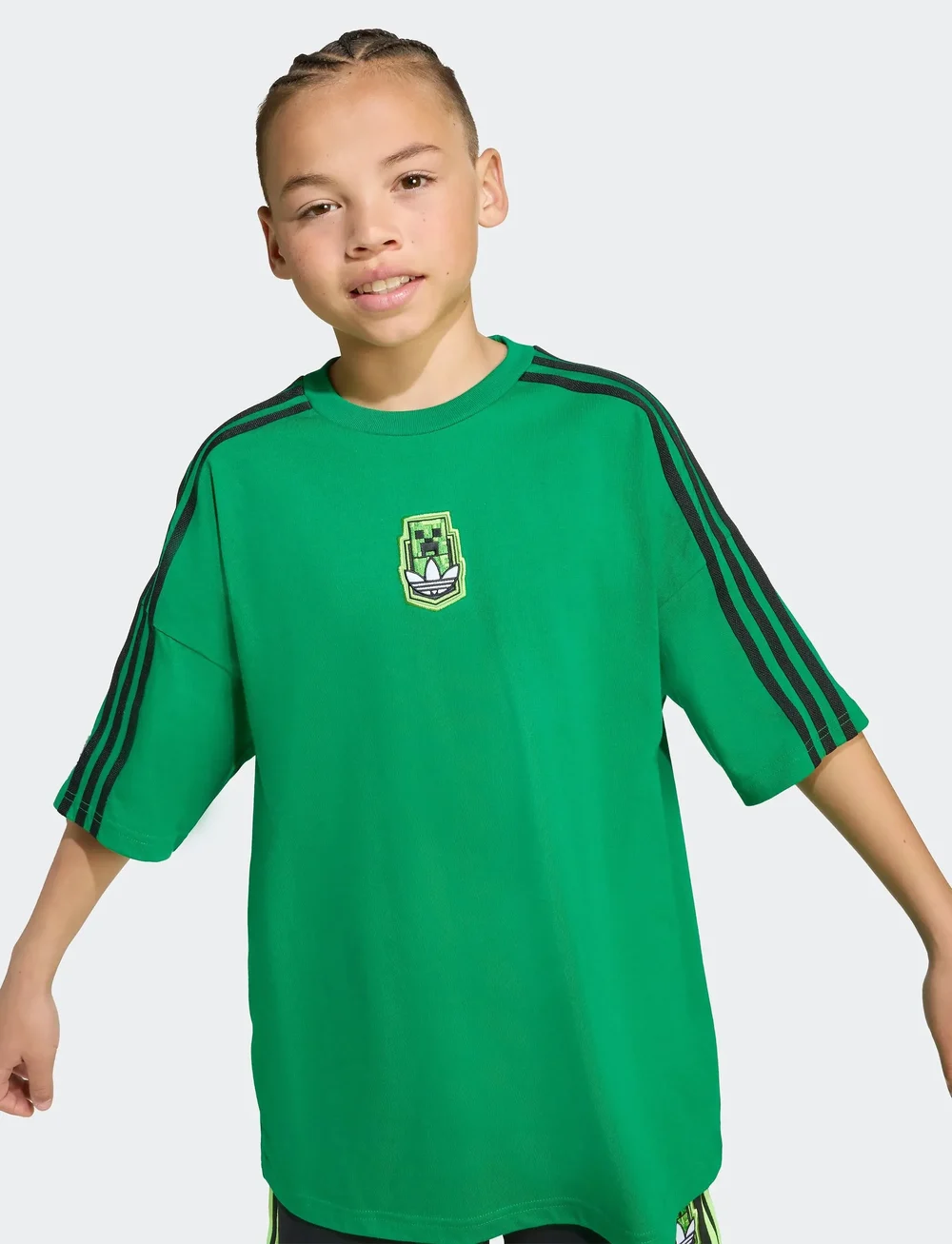 adidas Originals - GFX TEE - kortärmade t-shirts - green - 2