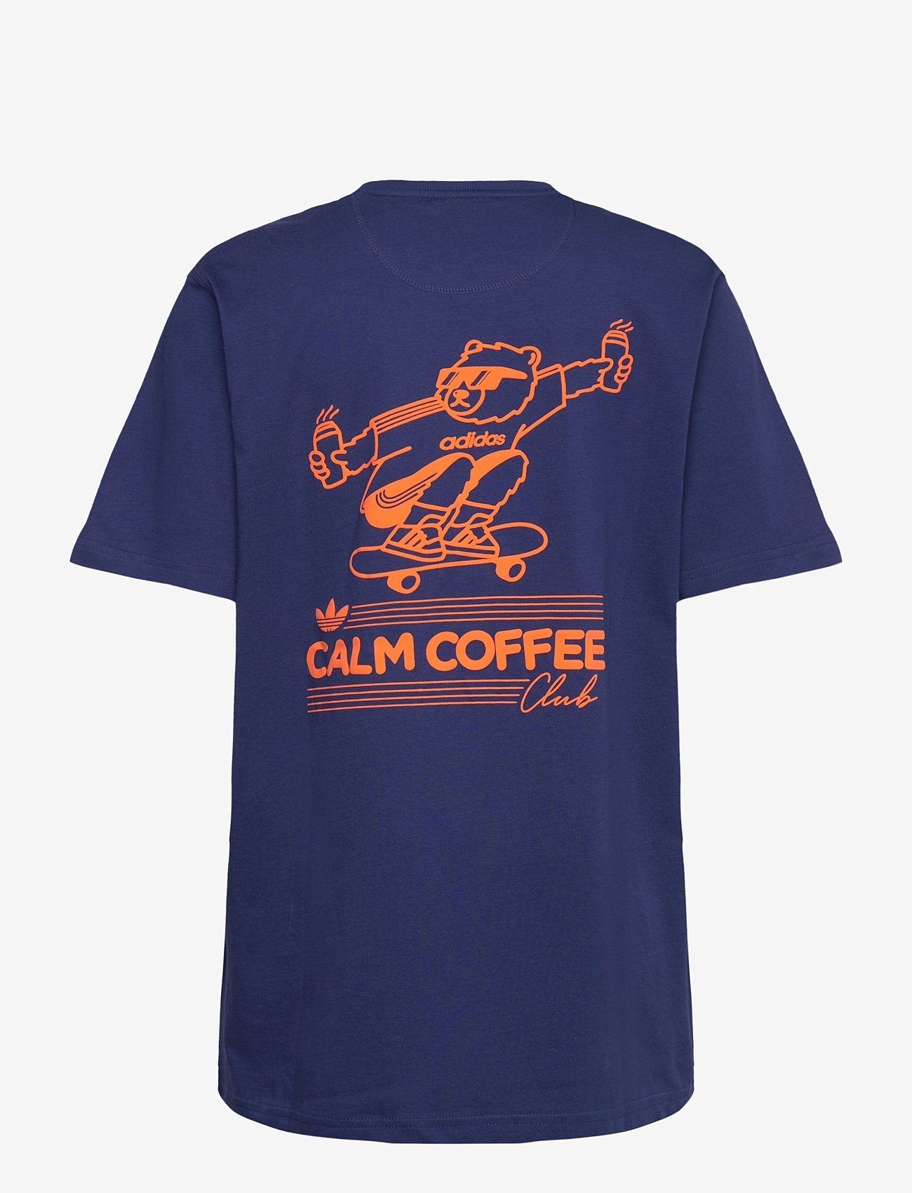 adidas Originals - BEAR CAFE GFX T - dkblue - 1